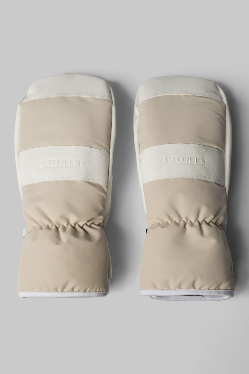 Hiberna Ski Mittens Lt Beige