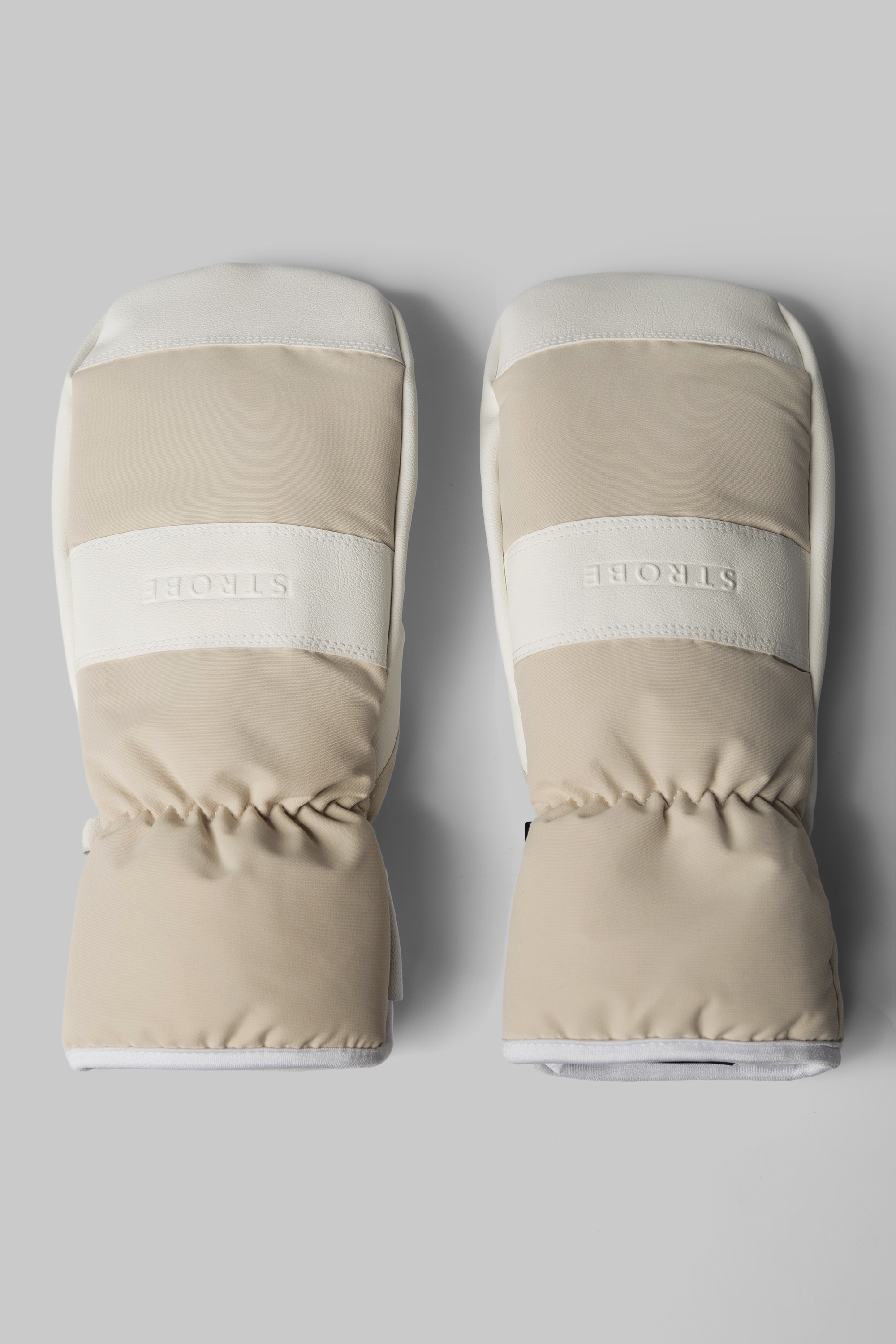 Hiberna Ski Mittens Lt Beige