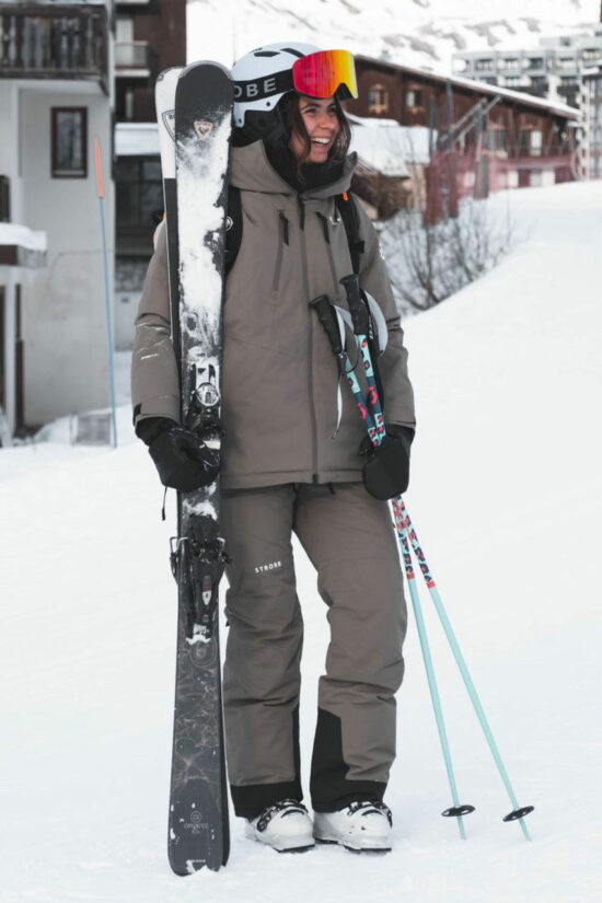 Lynx Ski Jacket Smoke Green - Women's