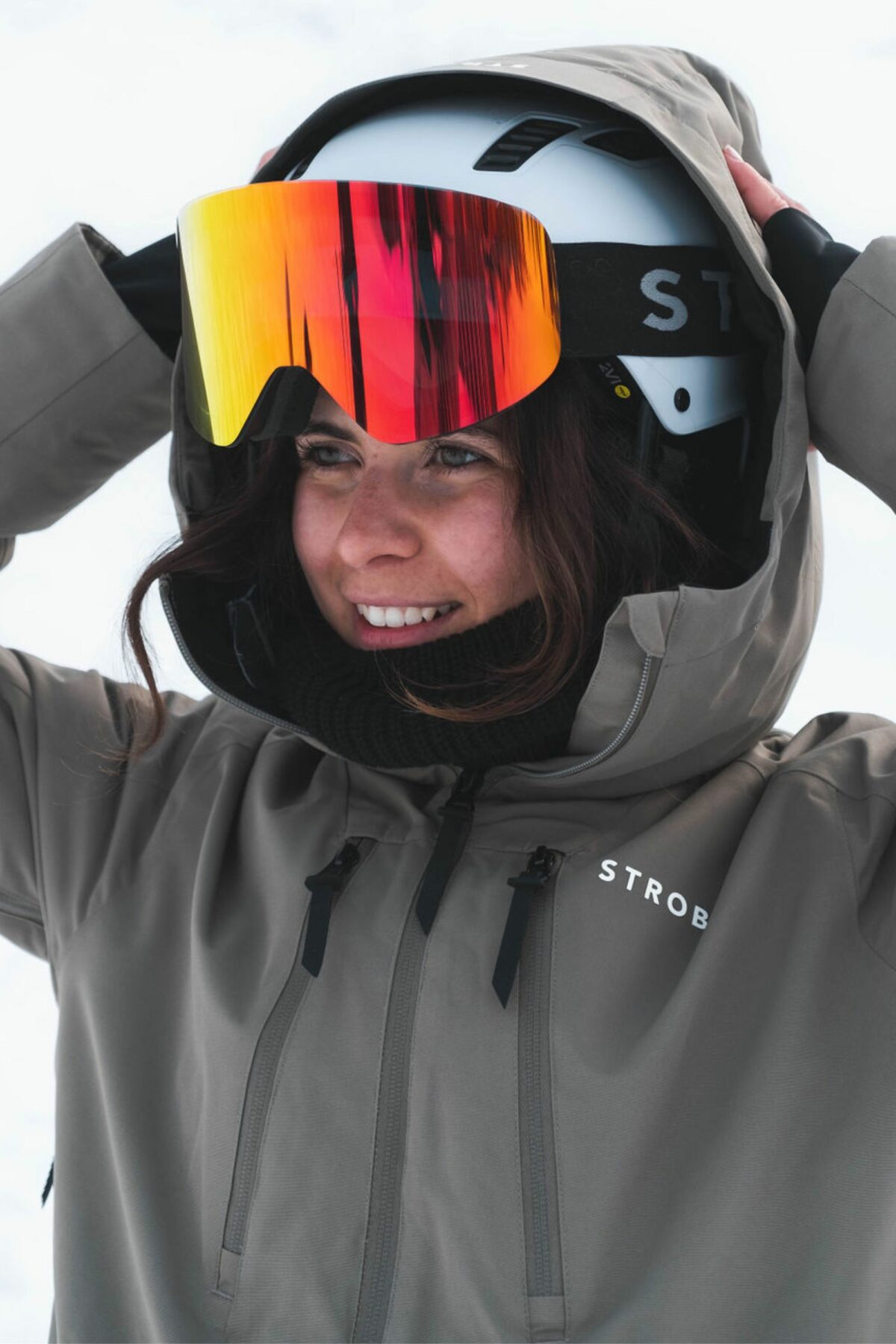 Lynx Ski Jacket Smoke Green - Women's
