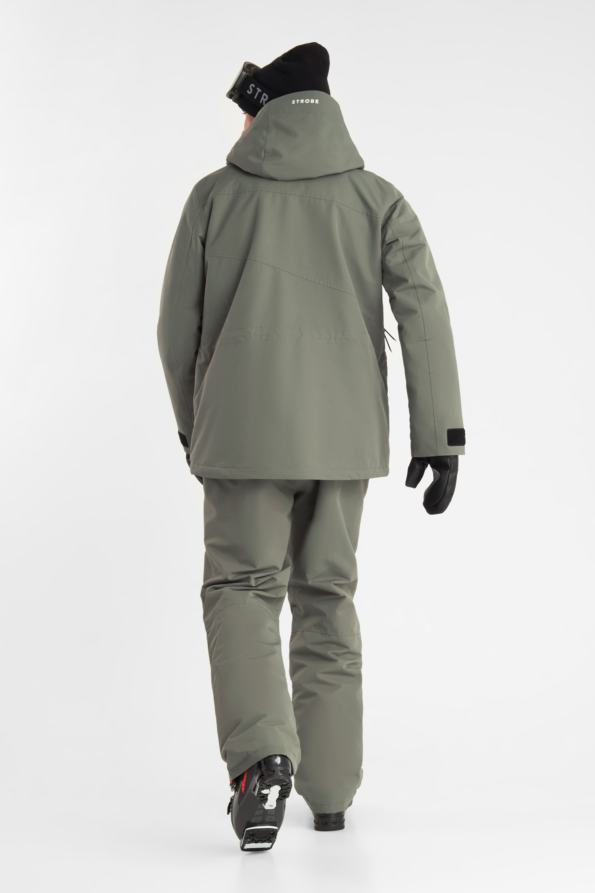 Aura Ski Jas Smoke Green - Heren