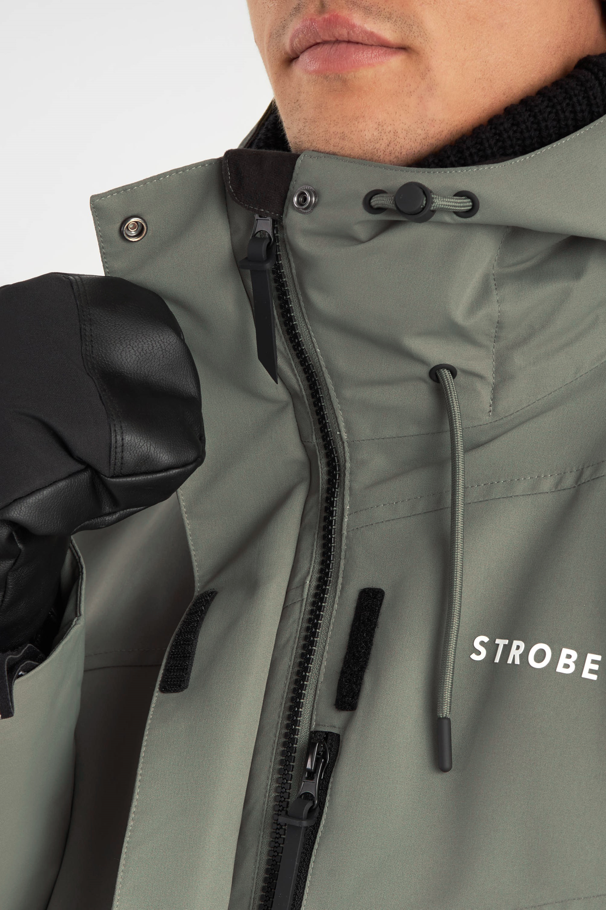 Aura Ski Jas Smoke Green - Heren