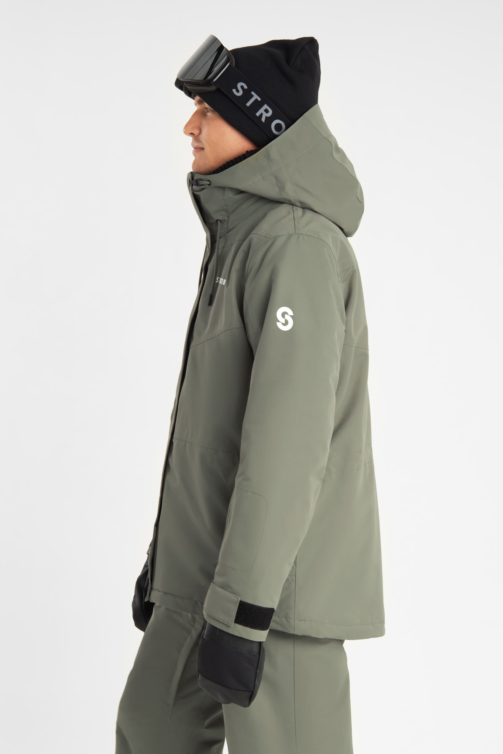 Aura Ski Jas Smoke Green - Heren