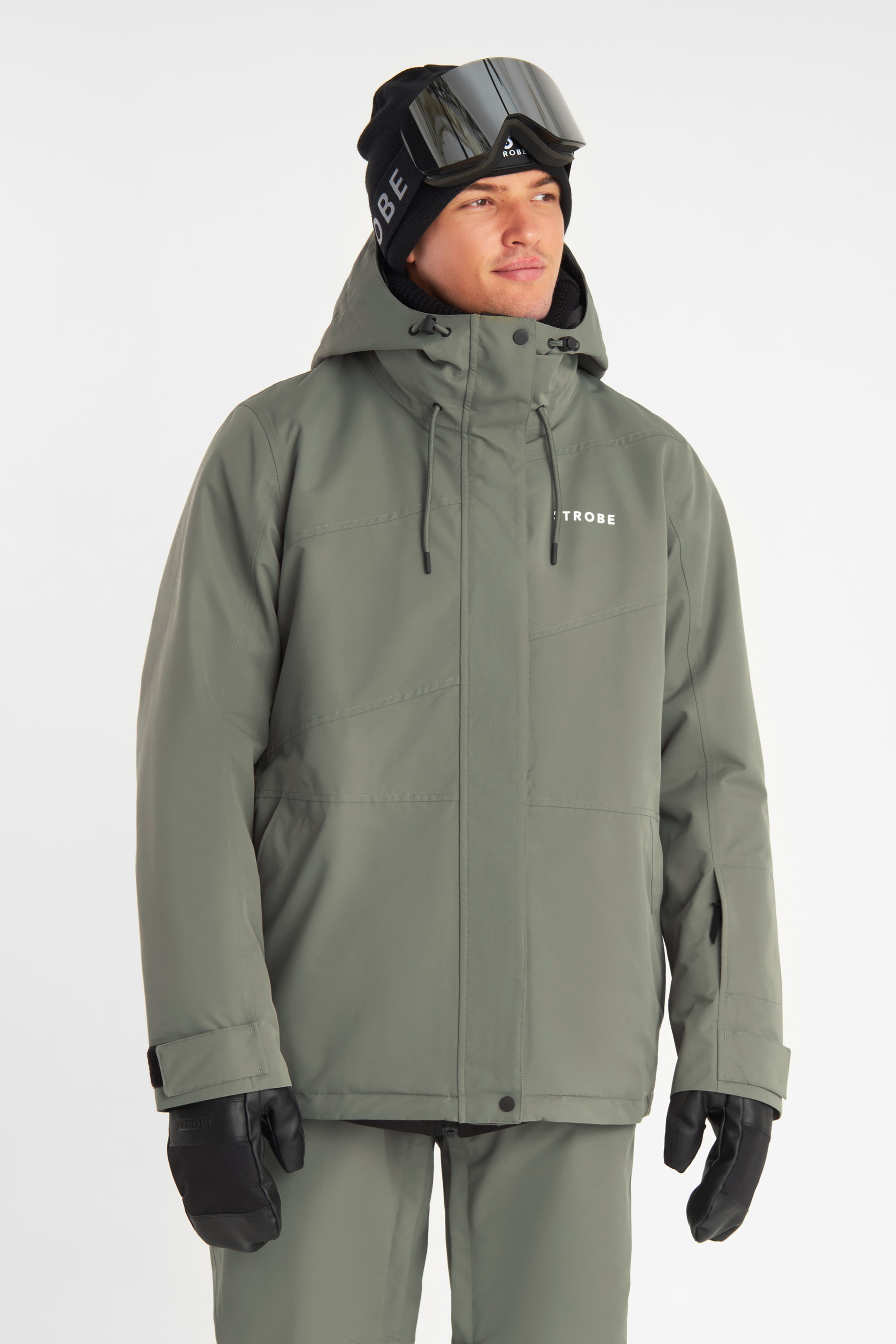 Aura Ski Jas Smoke Green - Heren