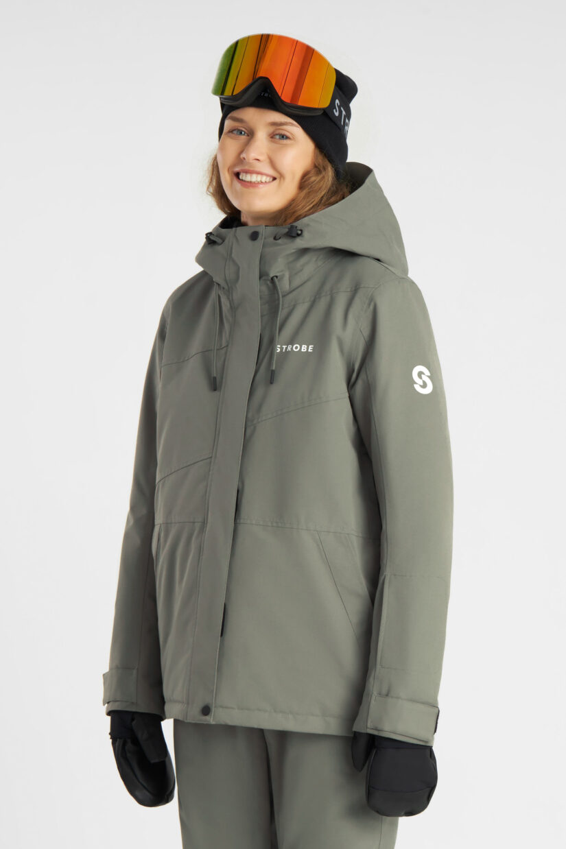 Aura Ski Jacket Smoke Green - Women's