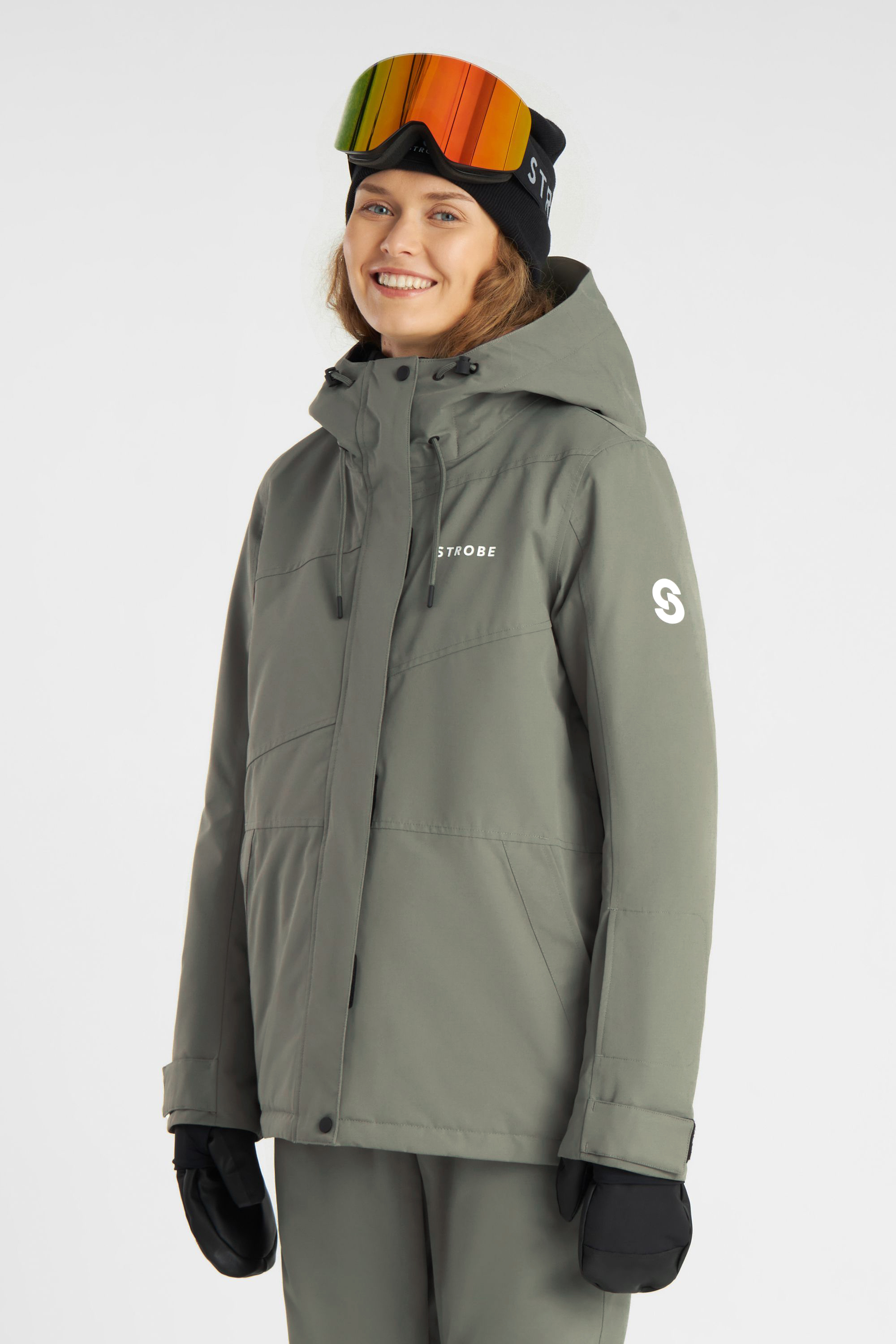 Aura Ski Jacket Smoke Green - Women's