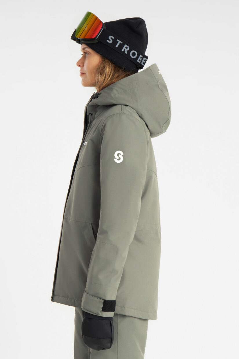 Aura Ski Jacket Smoke Green - Women's