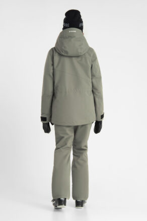 Veste de ski Aura Smoke Green - Femmes