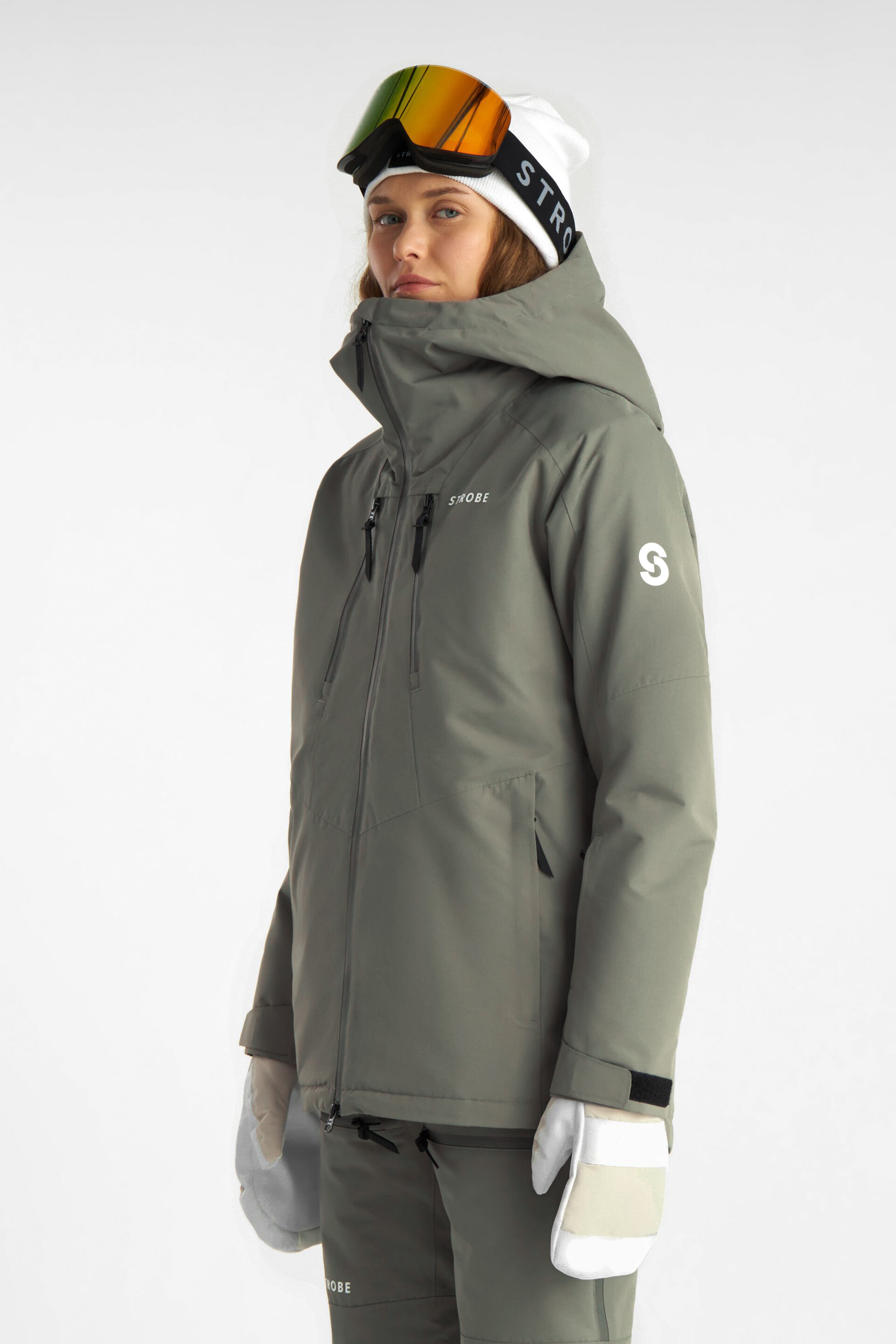 Lynx Skidjacka Smoke Green - Dam
