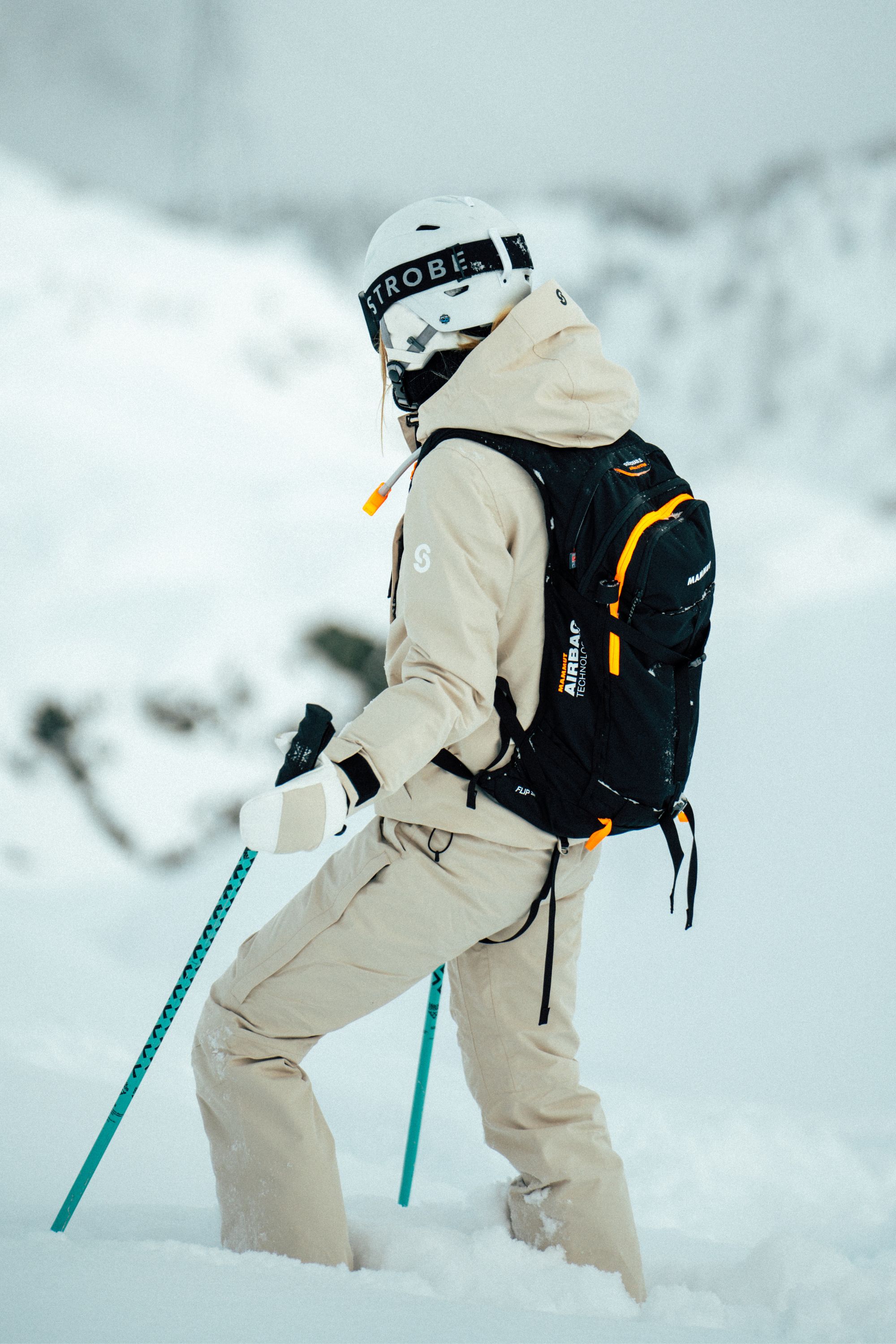 Terra Skibukser Lt Beige - Kvinder