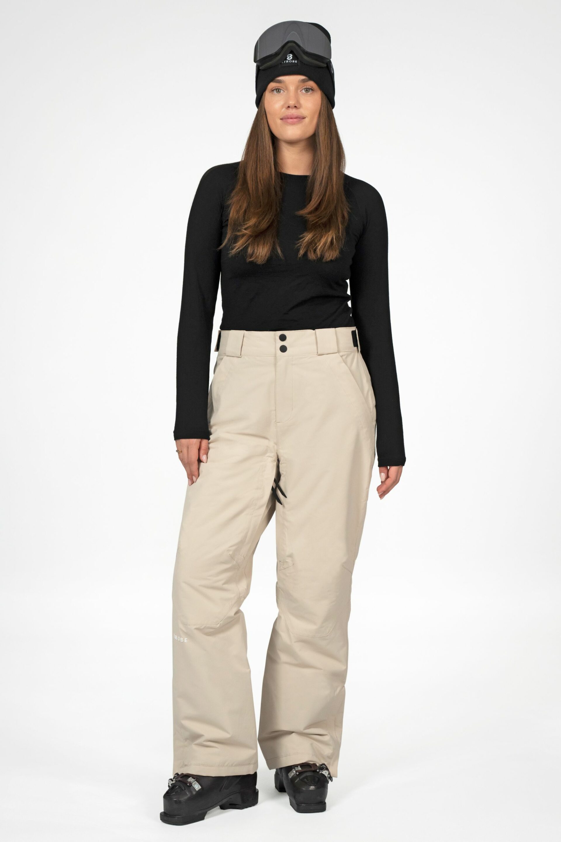 Terra Skidbyxor Lt Beige - Dam