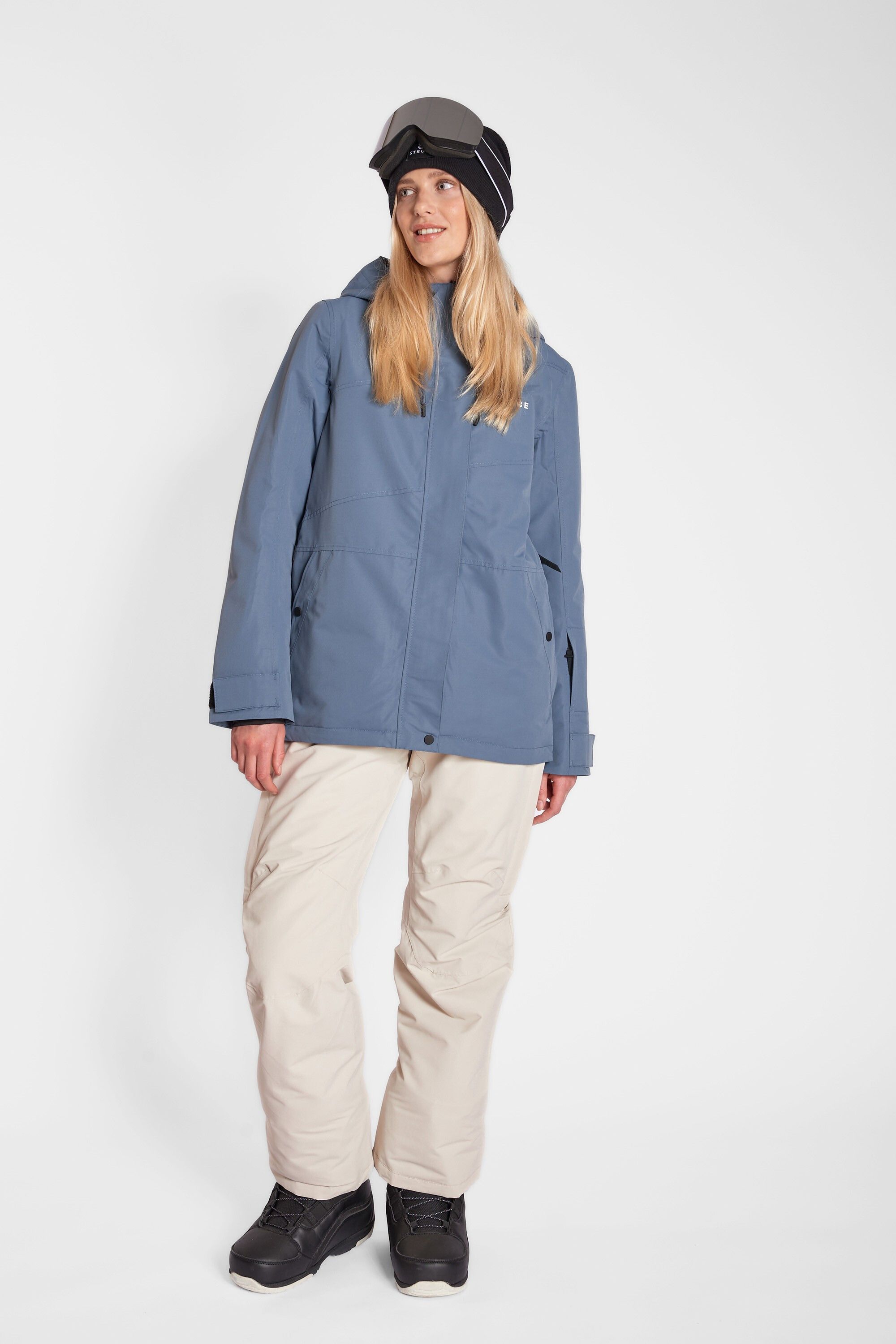 Aura - Naisten Laskettelutakki, Slate Blue