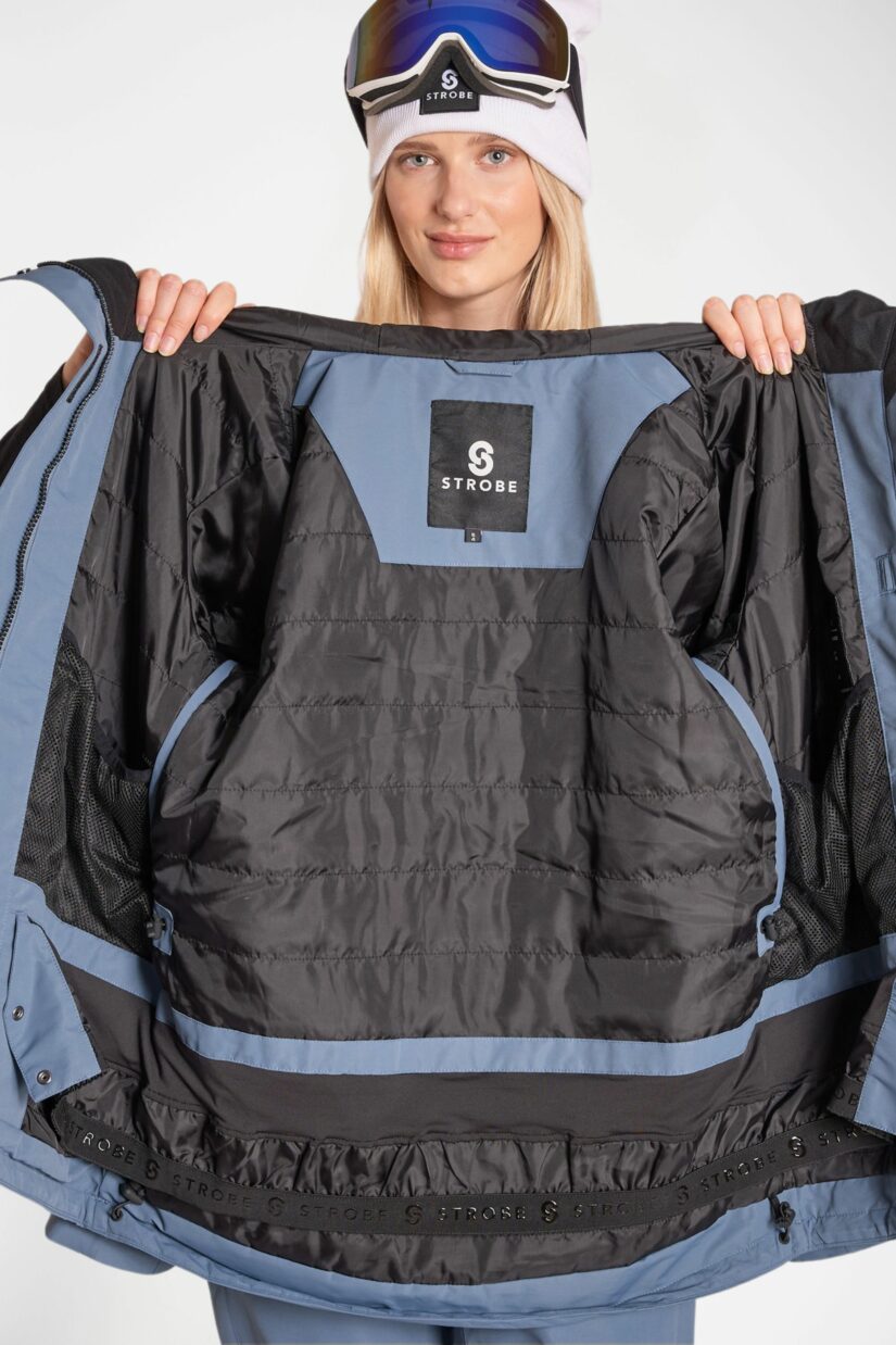 Aura Ski Jacket Slate Blue - Women's