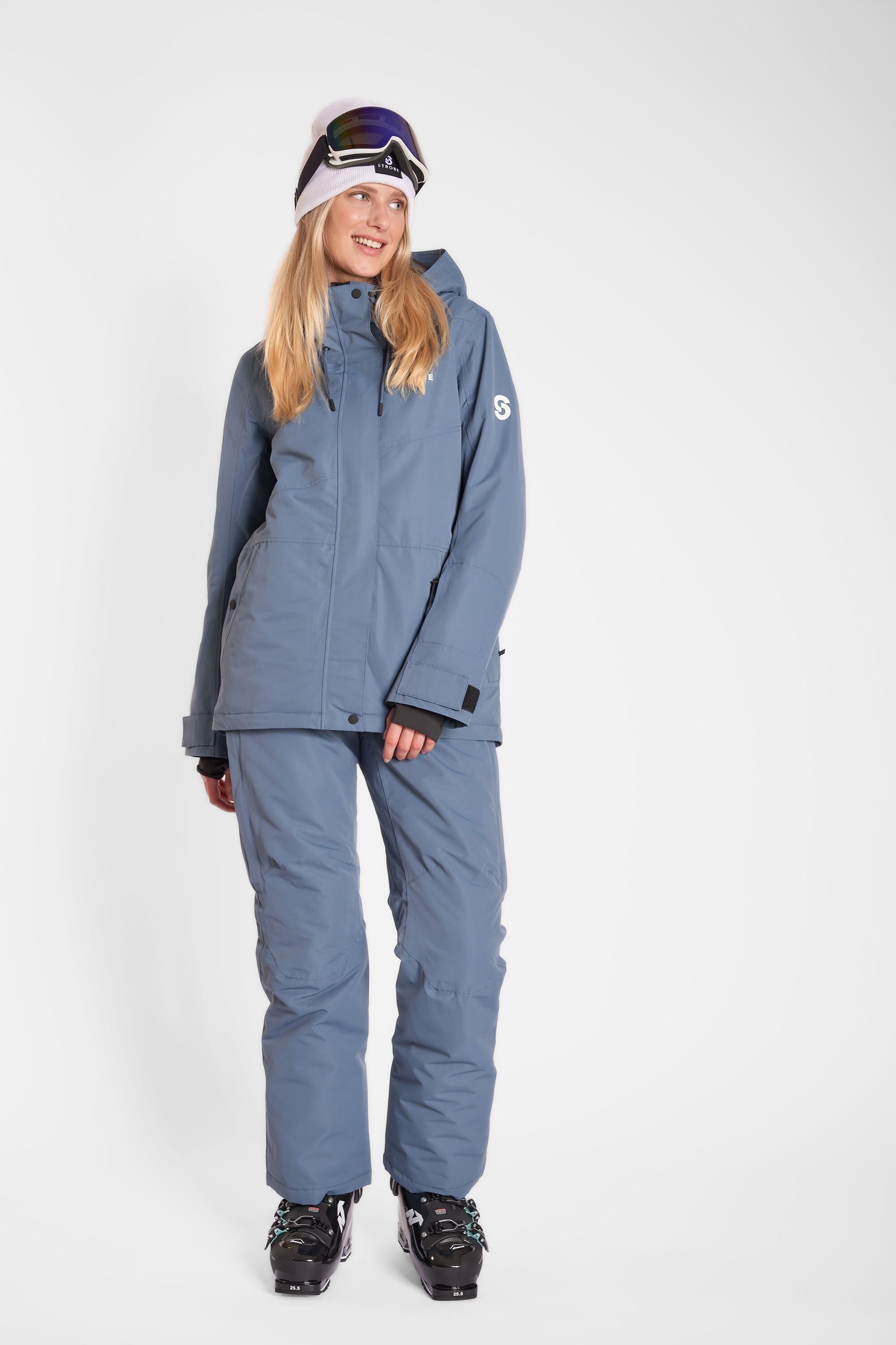 Aura - Naisten Laskettelutakki, Slate Blue