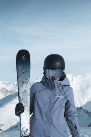 Aura Chaqueta de esquí Slate Blue - Mujer