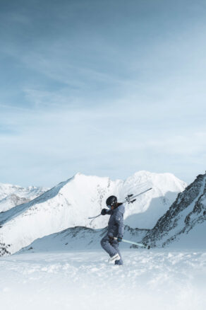 Aura Chaqueta de esquí Slate Blue - Mujer