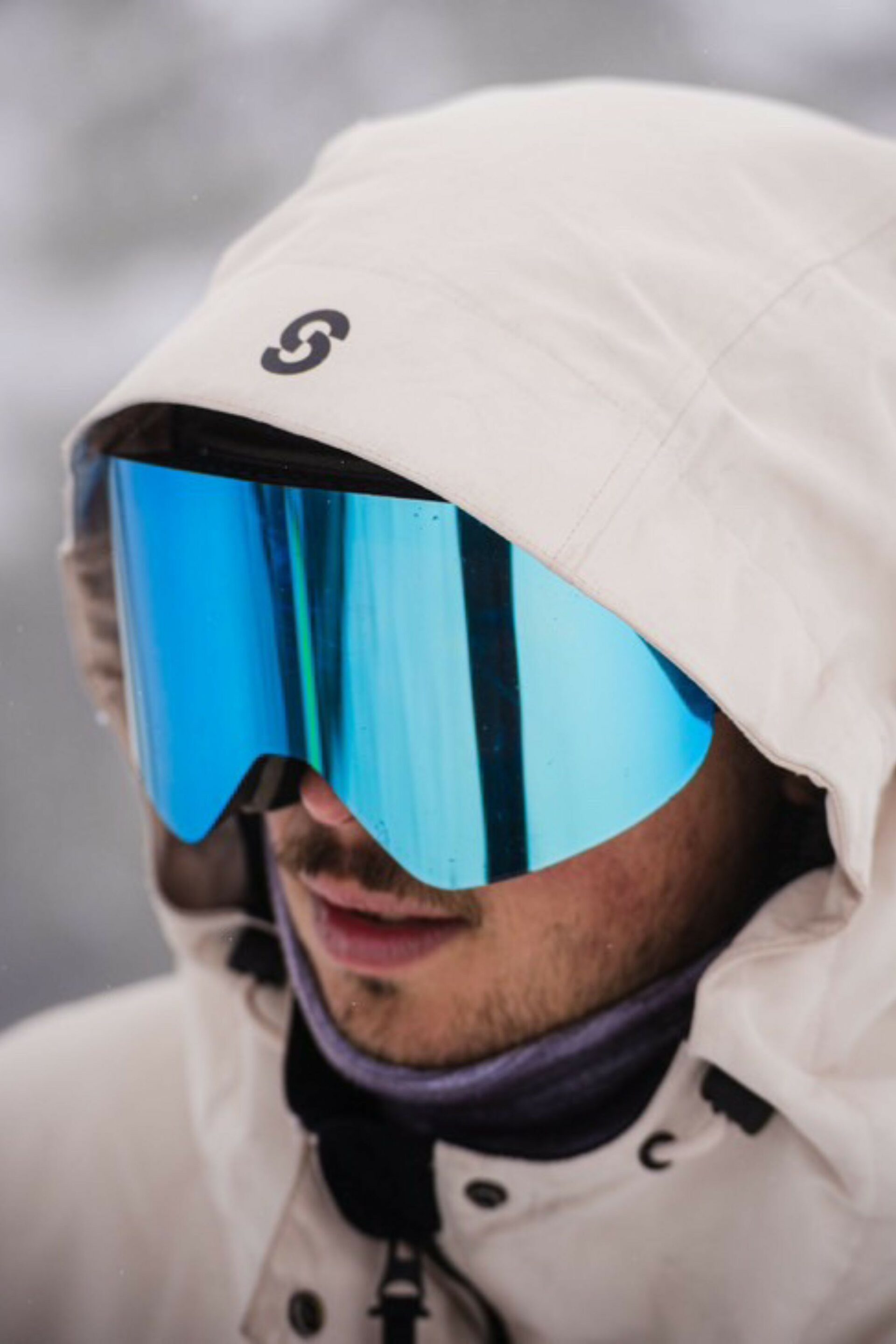 The Accipiter Goggles - Ice Blue Mirror - OS