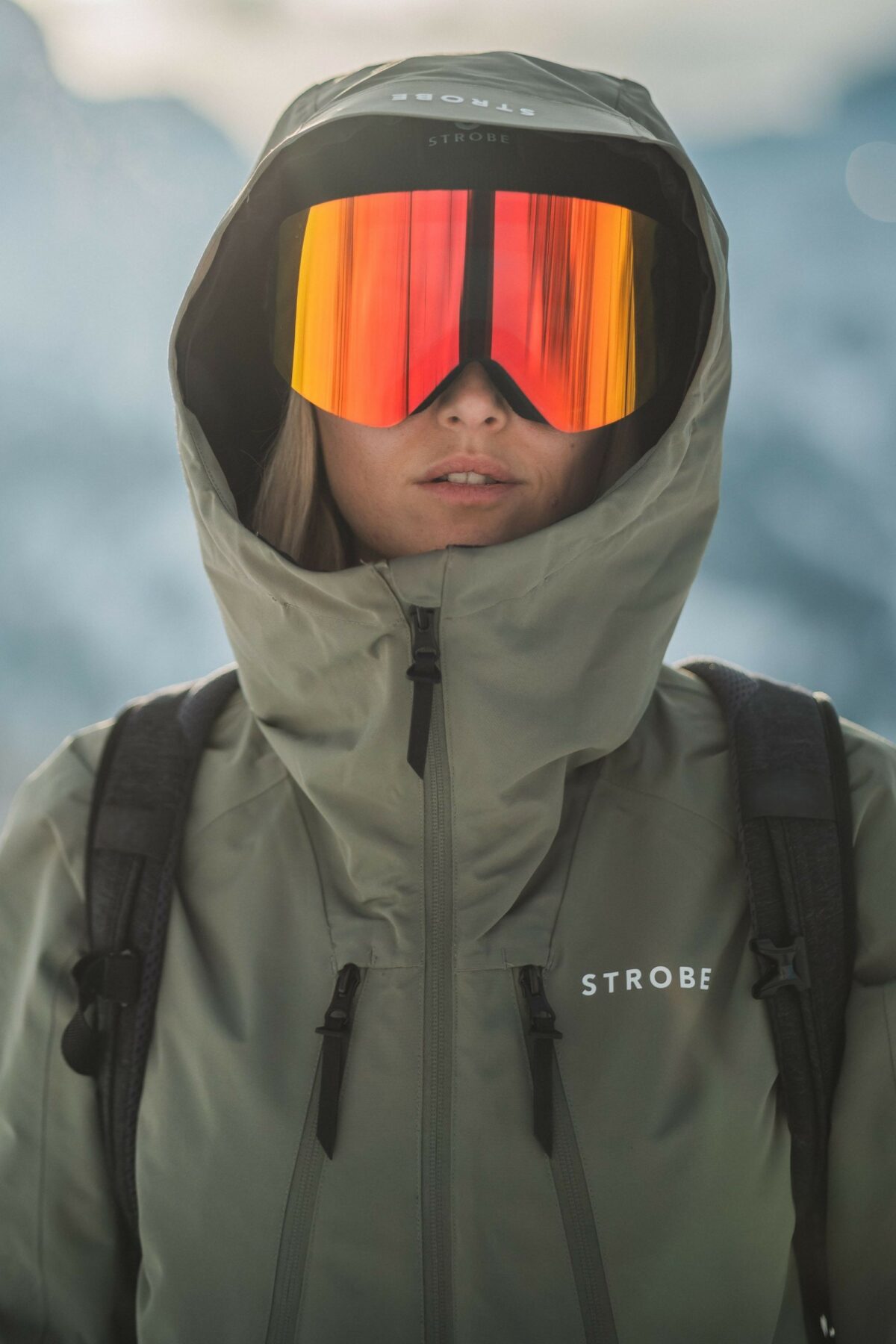 The Accipiter Goggles - Red Mirror - OS