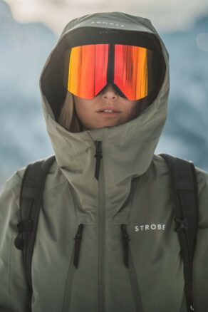 The Accipiter Goggles - Red Mirror - OS