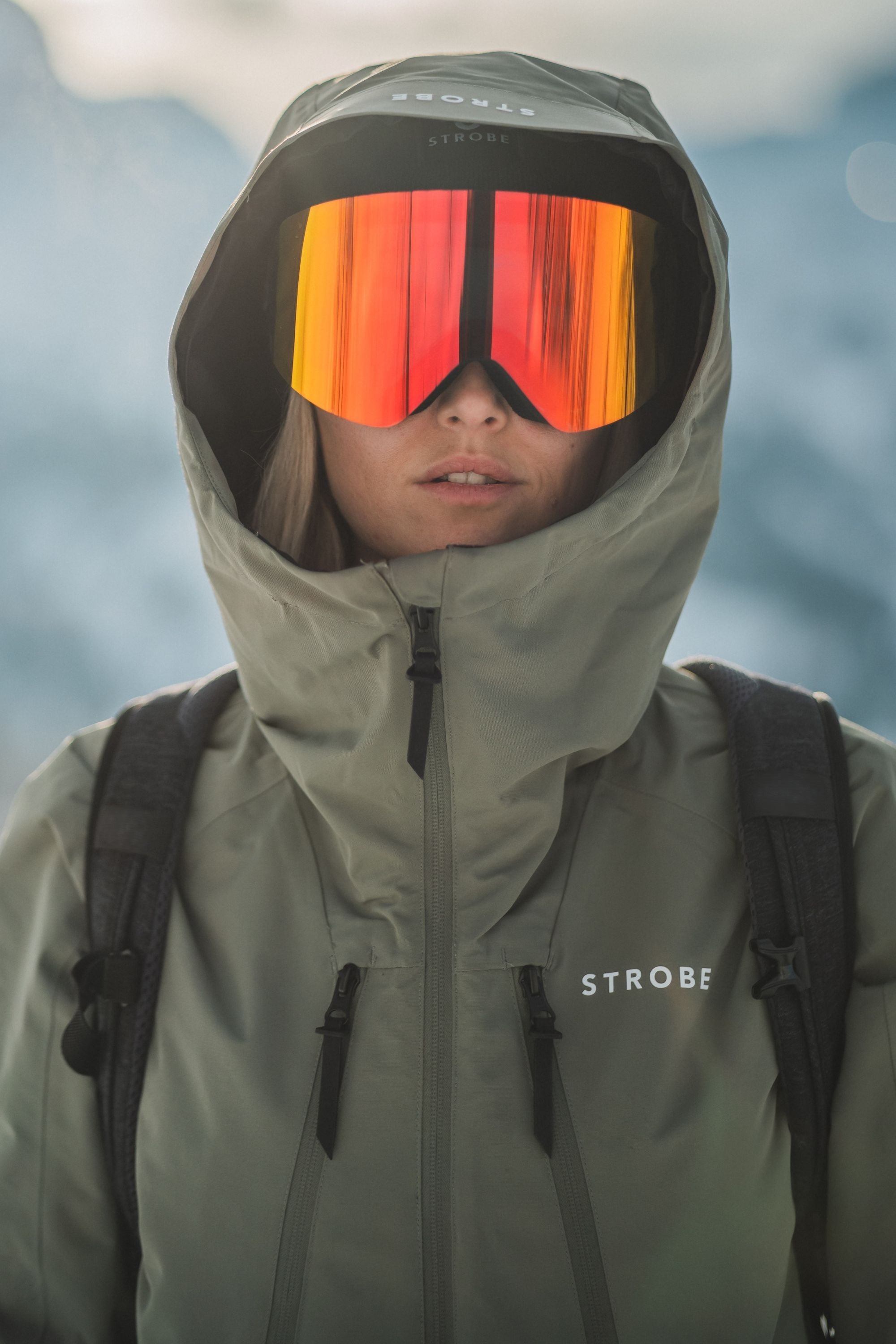 The Accipiter Goggles - Red Mirror - OS