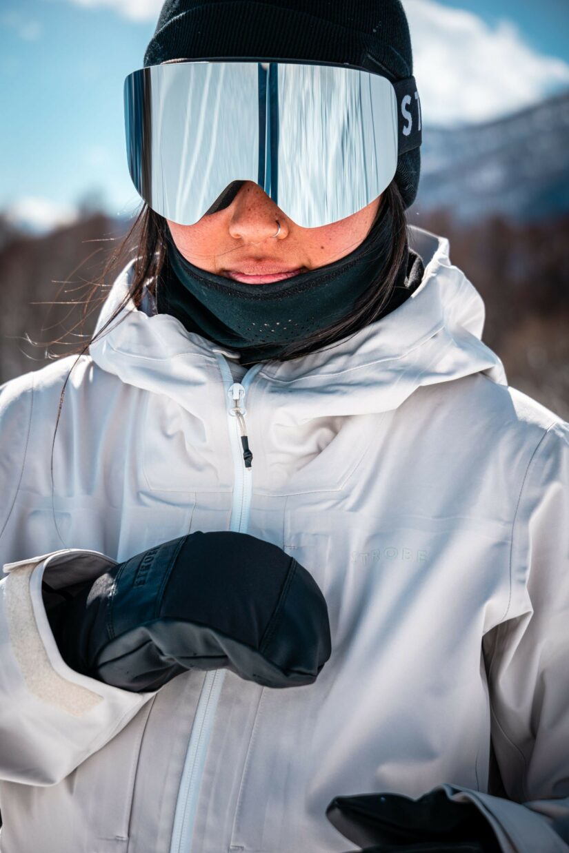 The Accipiter Goggles - Silver Smoke Mirror - OS