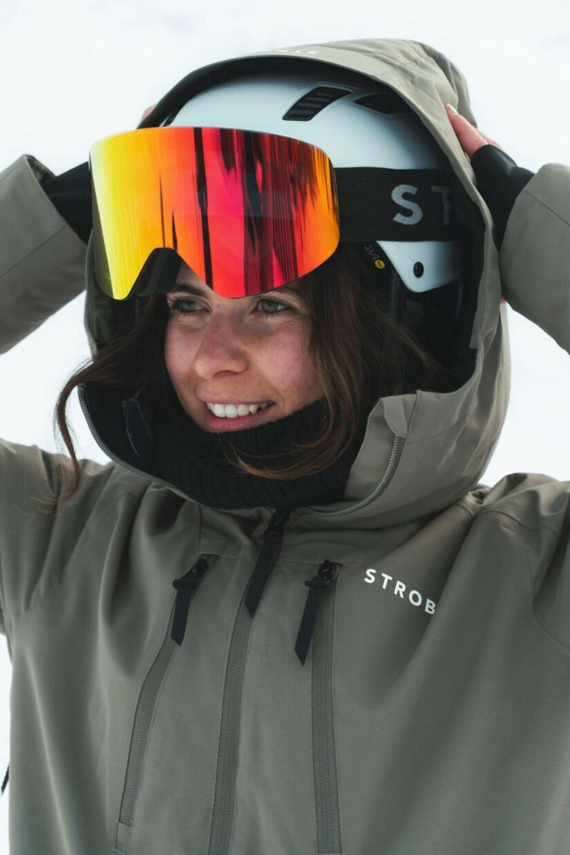 The Accipiter Goggles - Red Mirror - OS