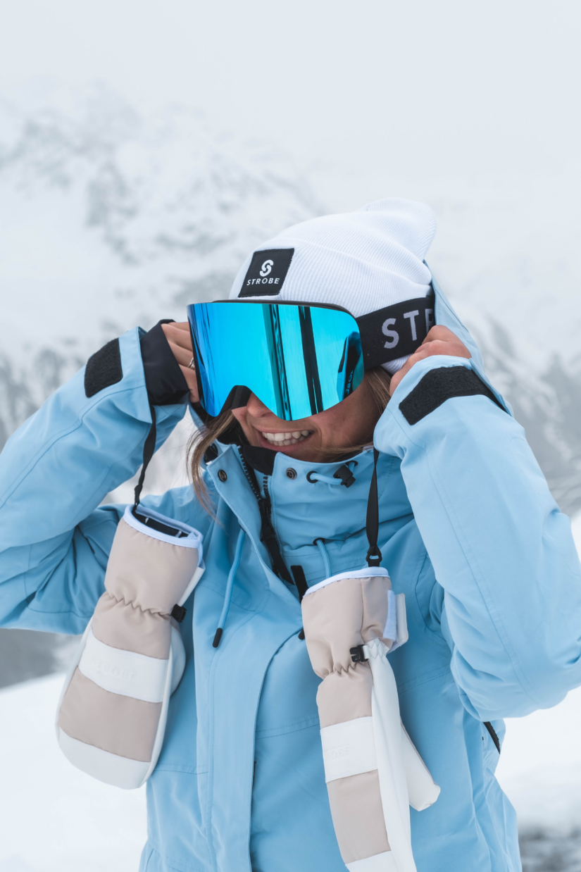 The Accipiter Goggles - Ice Blue Mirror - OS