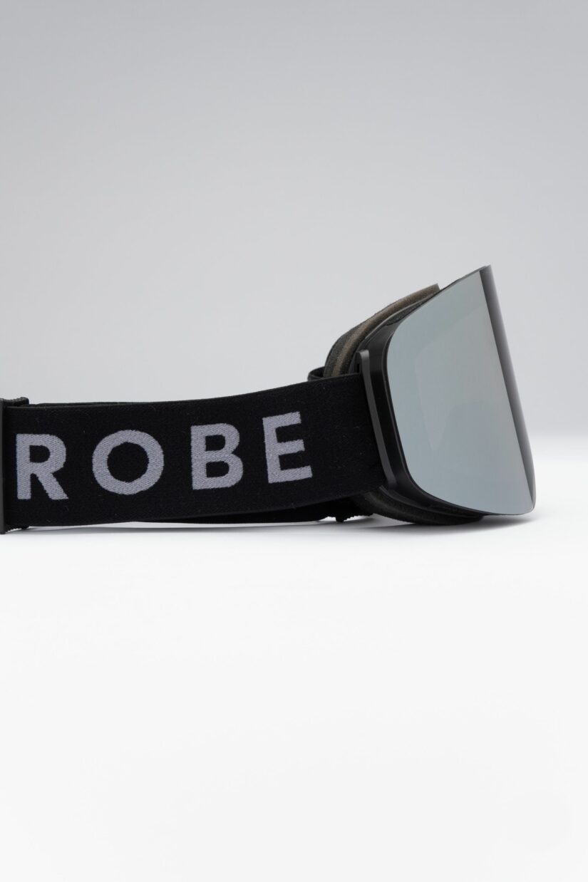 The Accipiter Goggles - Silver Smoke Mirror - OS