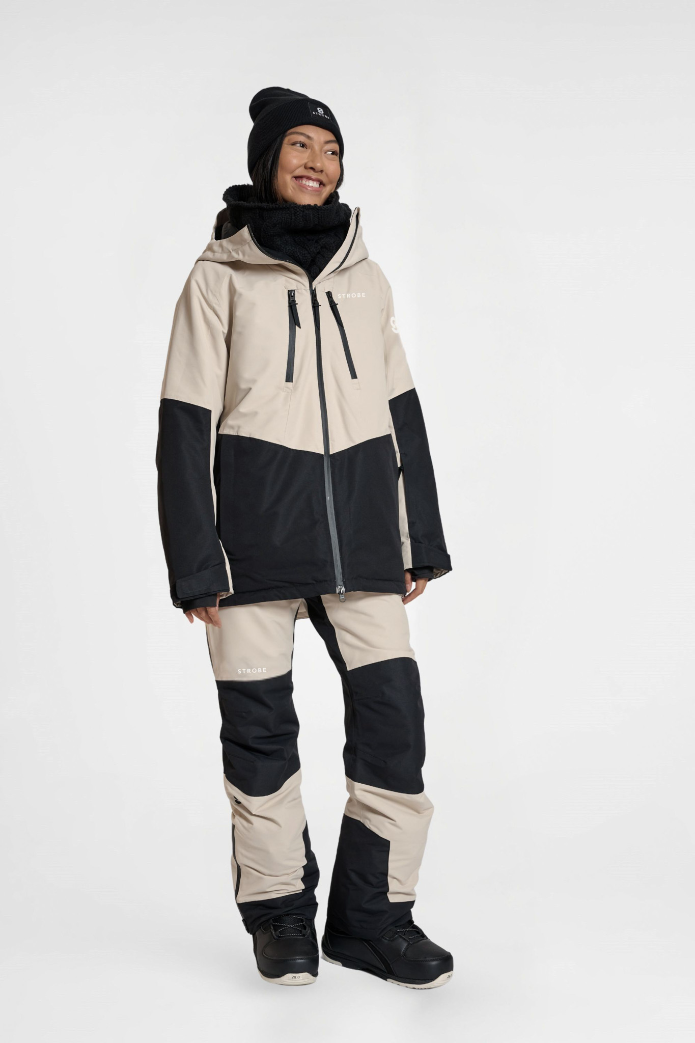 Lynx Ski Jacket Lt Beige - Women's