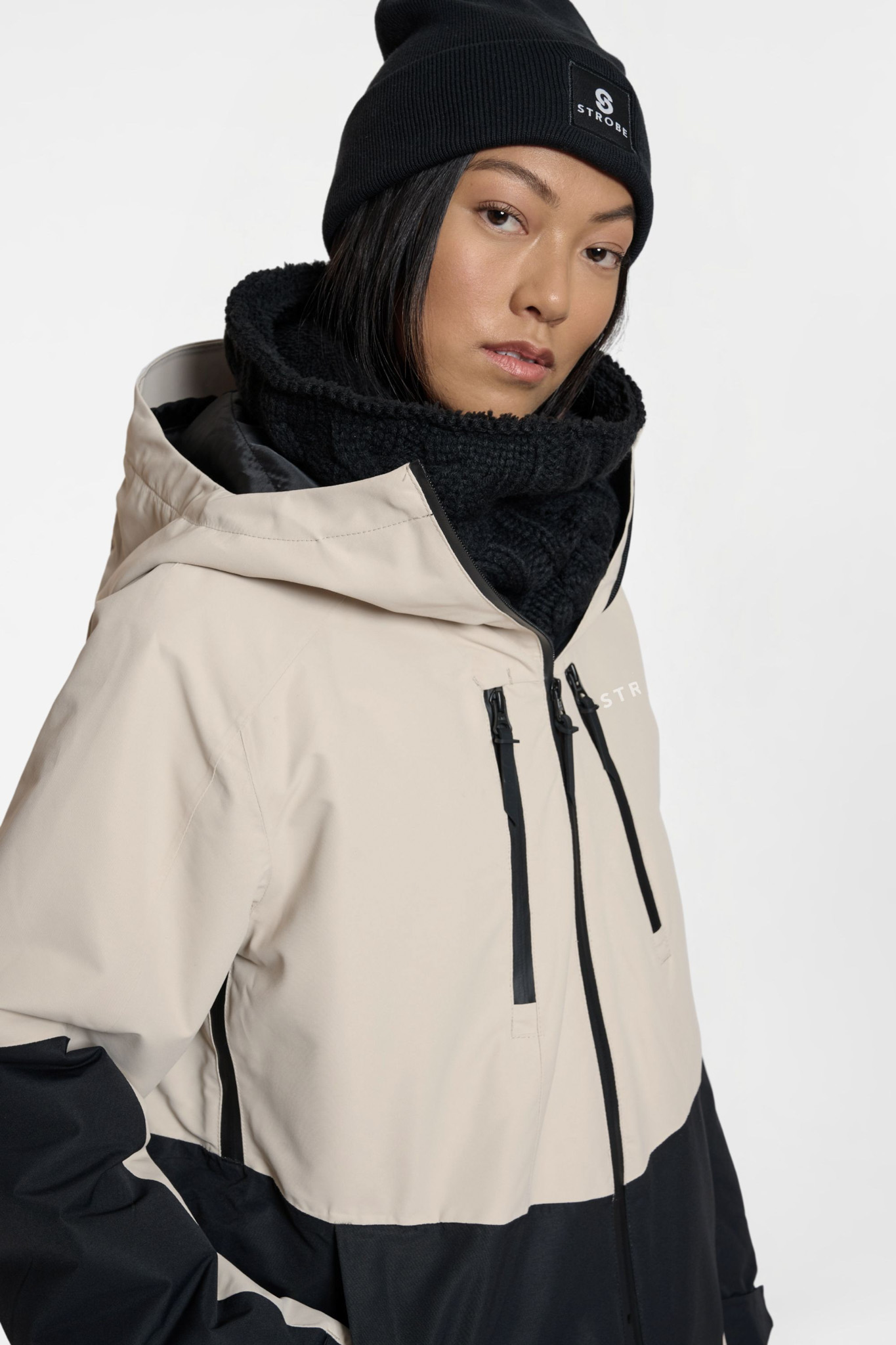 Lynx Ski Jacket Lt Beige - Women's