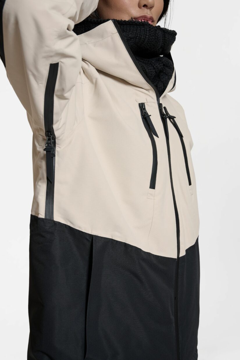 Lynx Ski Jacket Lt Beige - Women's