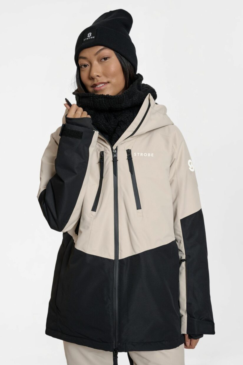 Lynx Ski Jacket Lt Beige - Women's