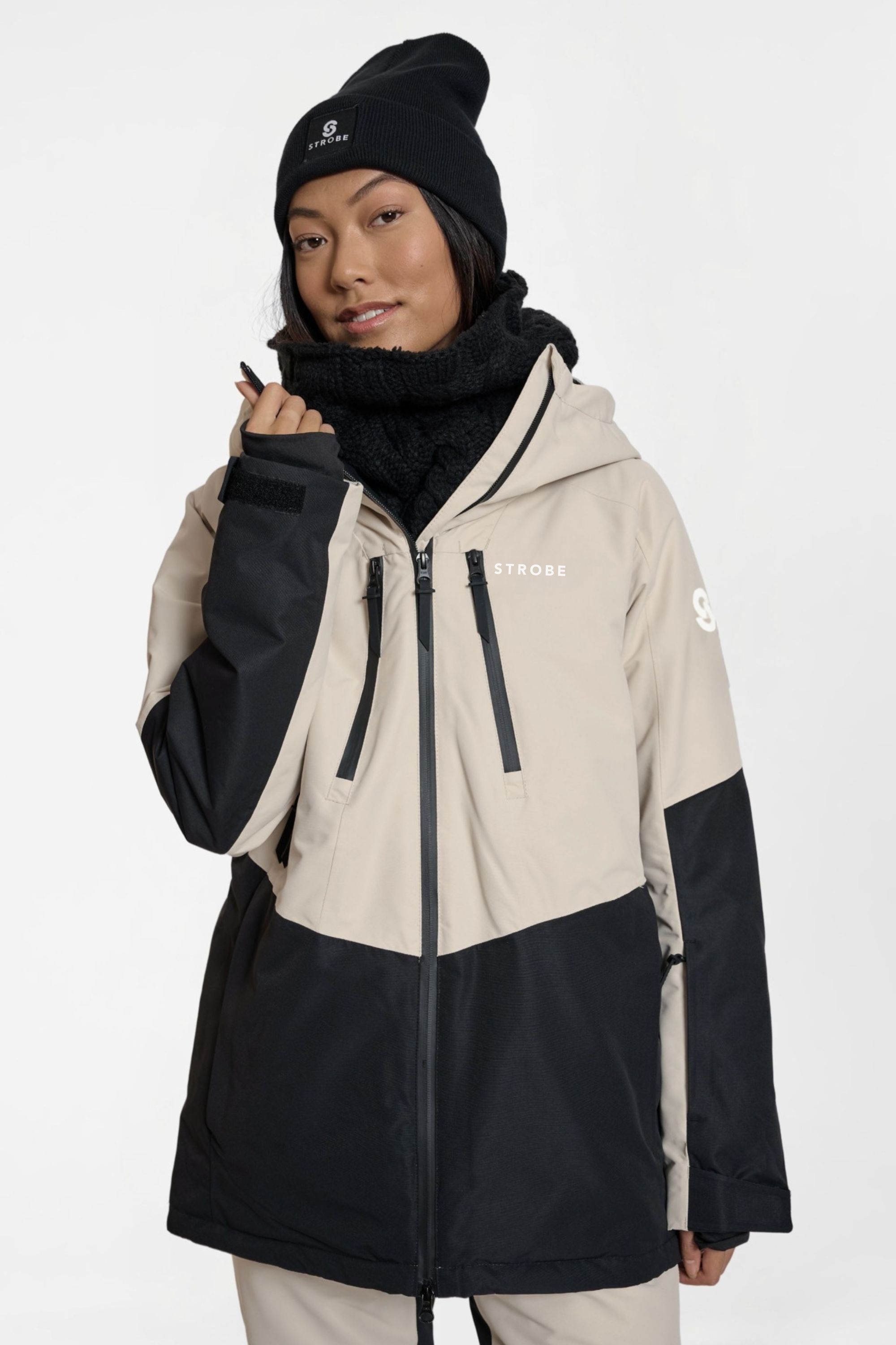 Lynx Ski Jacket Lt Beige - Women's