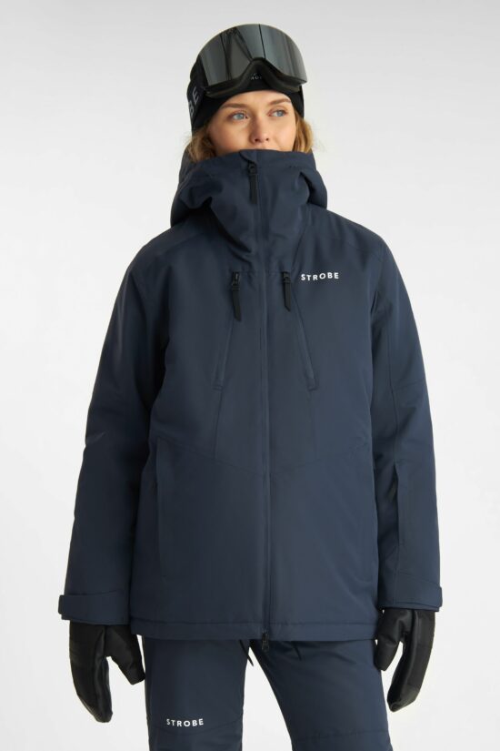 Lynx Skijakke Deep Blue - Kvinder