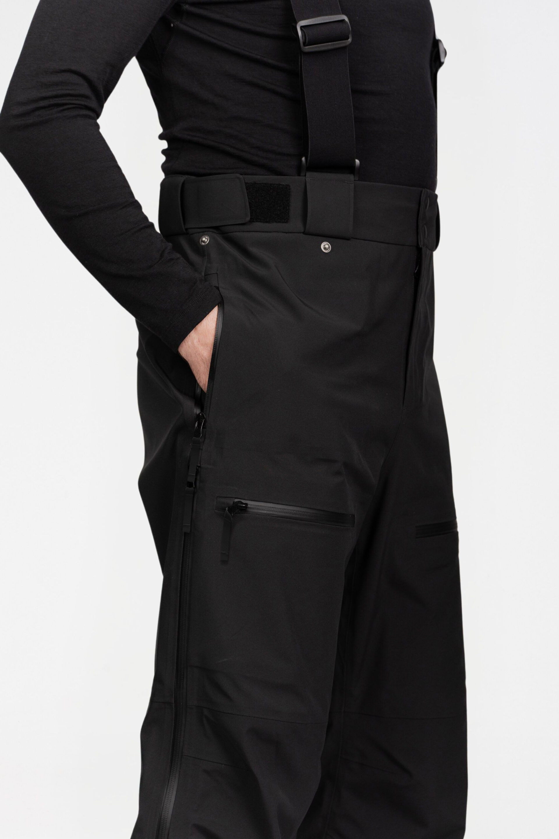 Gentian 3L Skalbukser - Black - Mænd
