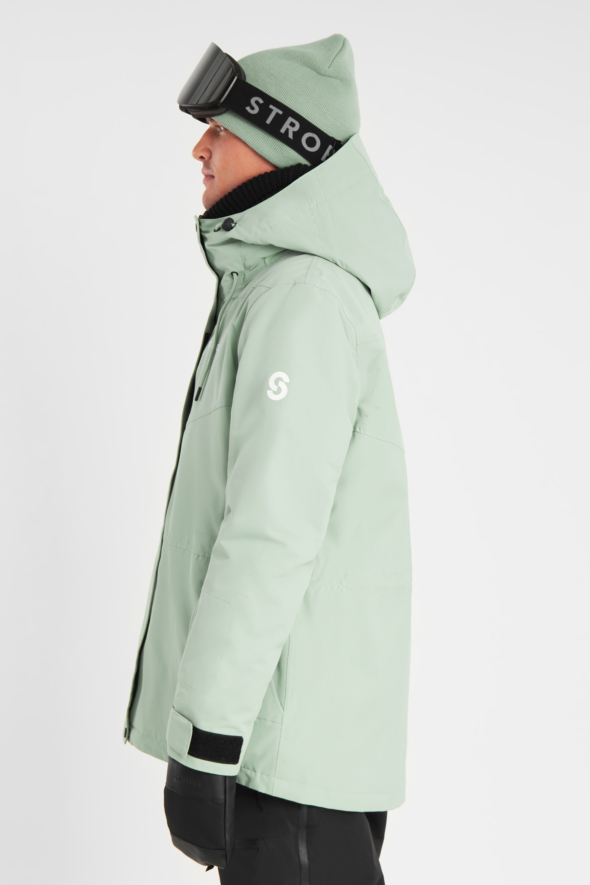 Aura Ski Jas Dusty Green - Heren