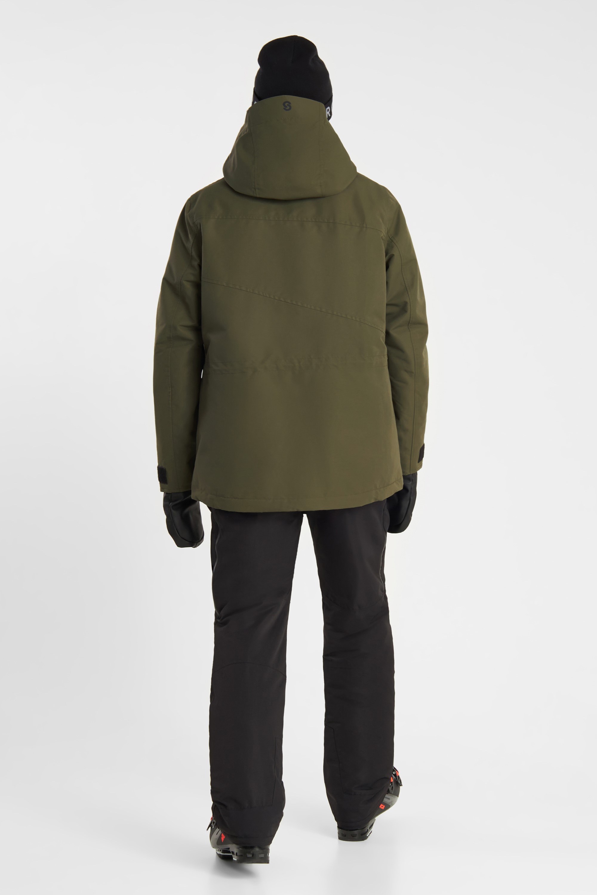 Aura Ski Jas Olive Green - Heren