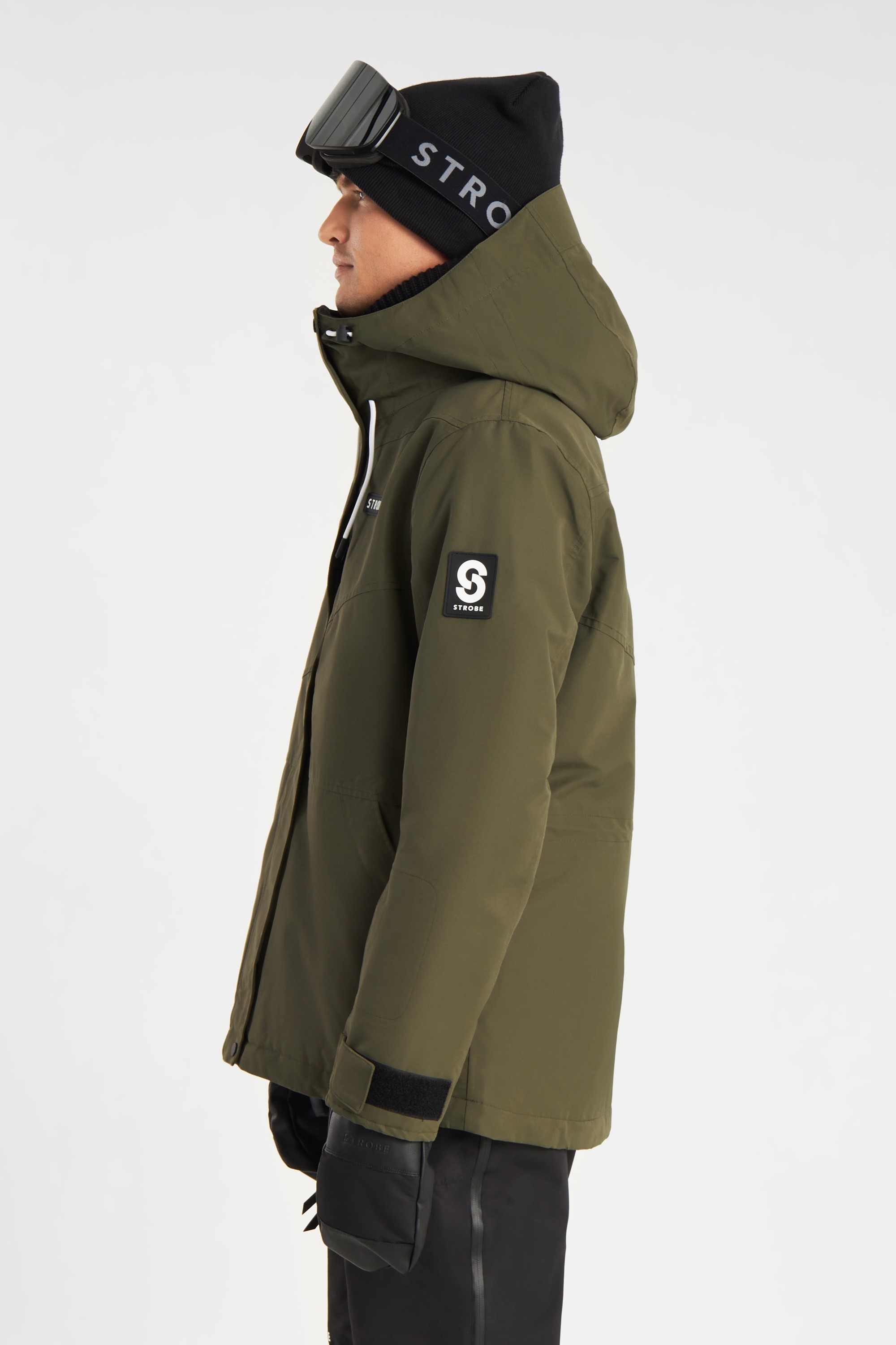 Aura Ski Jas Olive Green - Heren