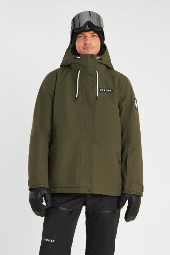 Aura Miesten Laskettelutakki,  Olive Green