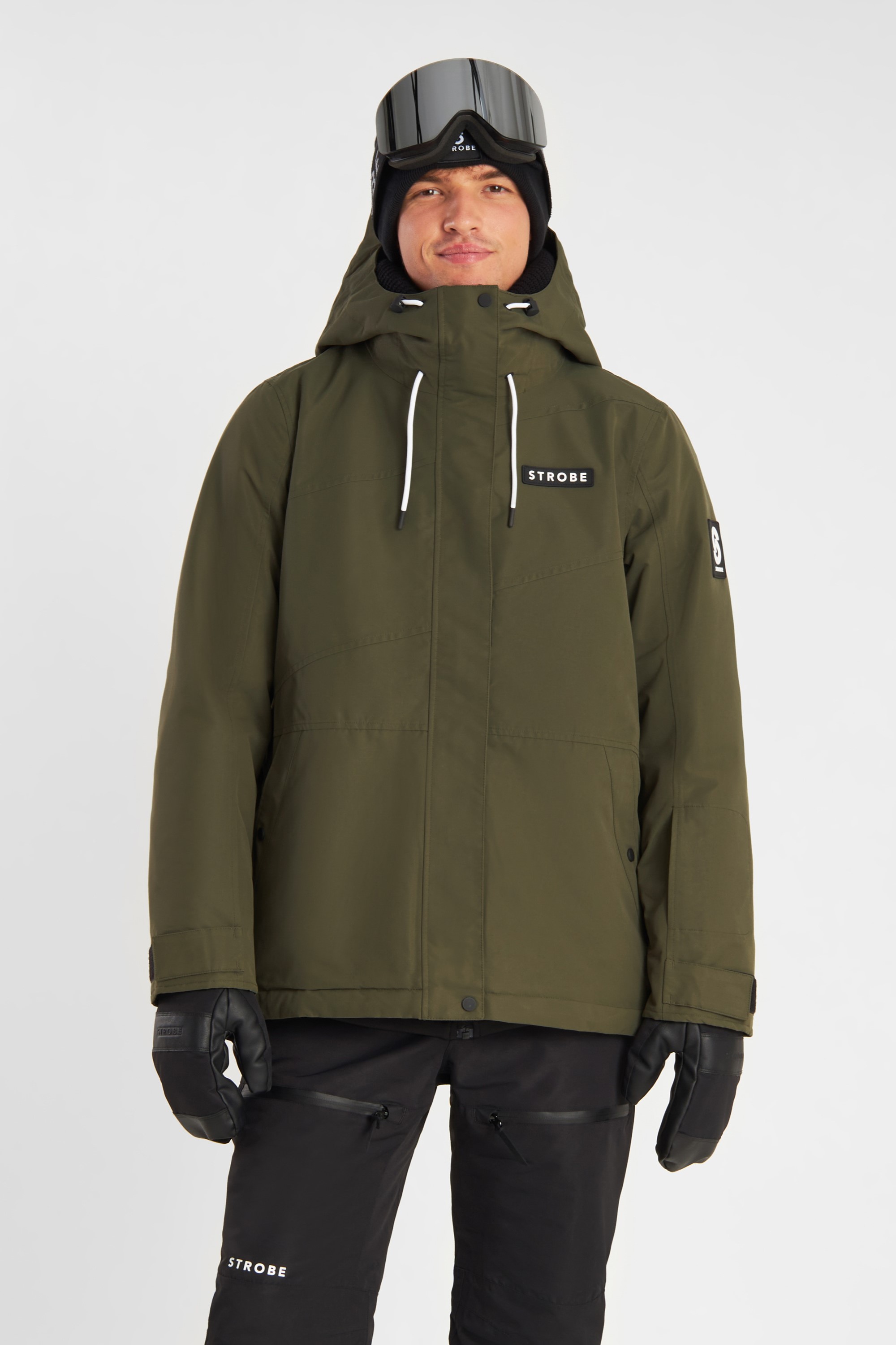 Aura Ski Jas Olive Green - Heren