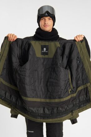 Aura Skijacke Olive Green - Herren