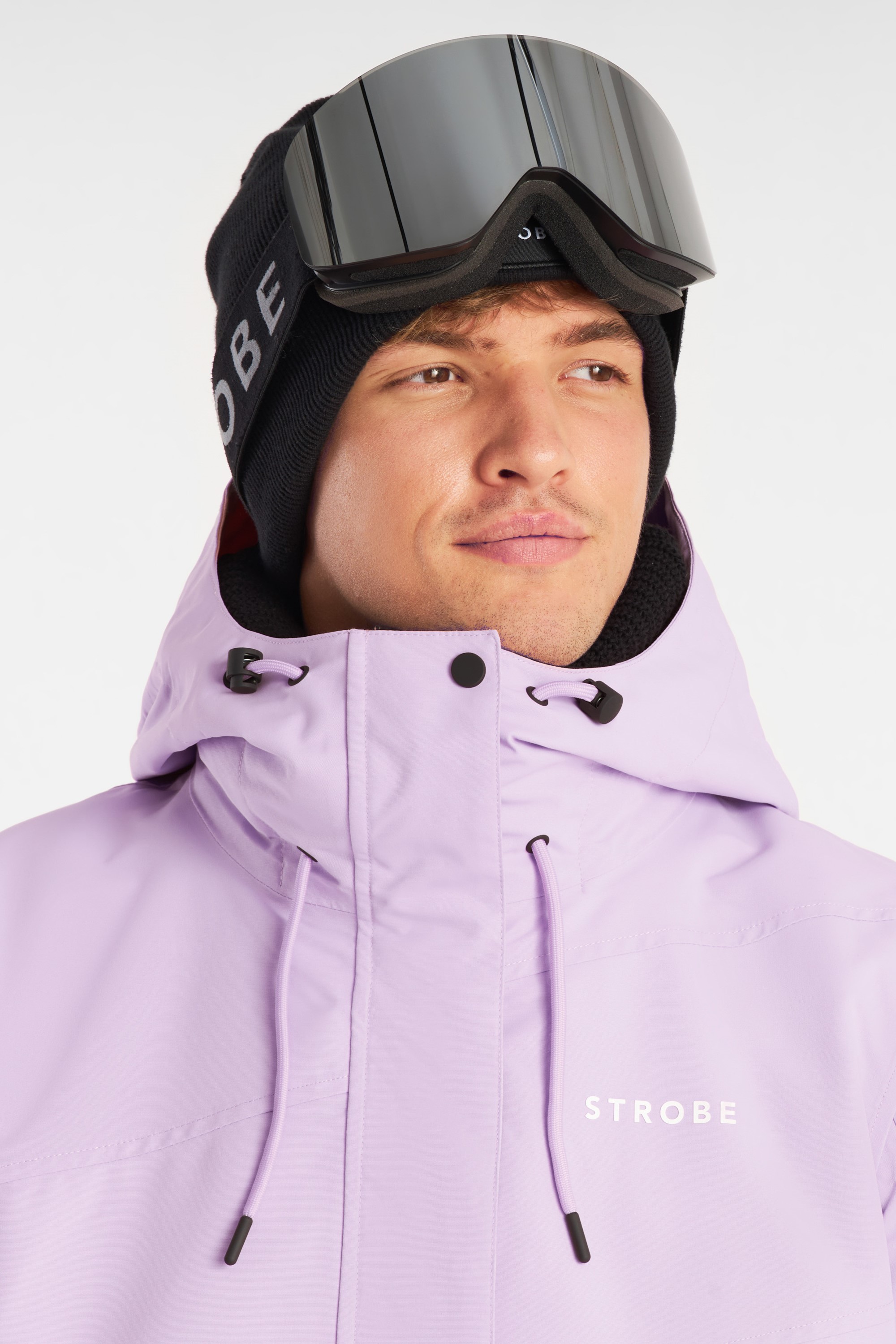 Aura Ski Jas Pale Violet - Heren