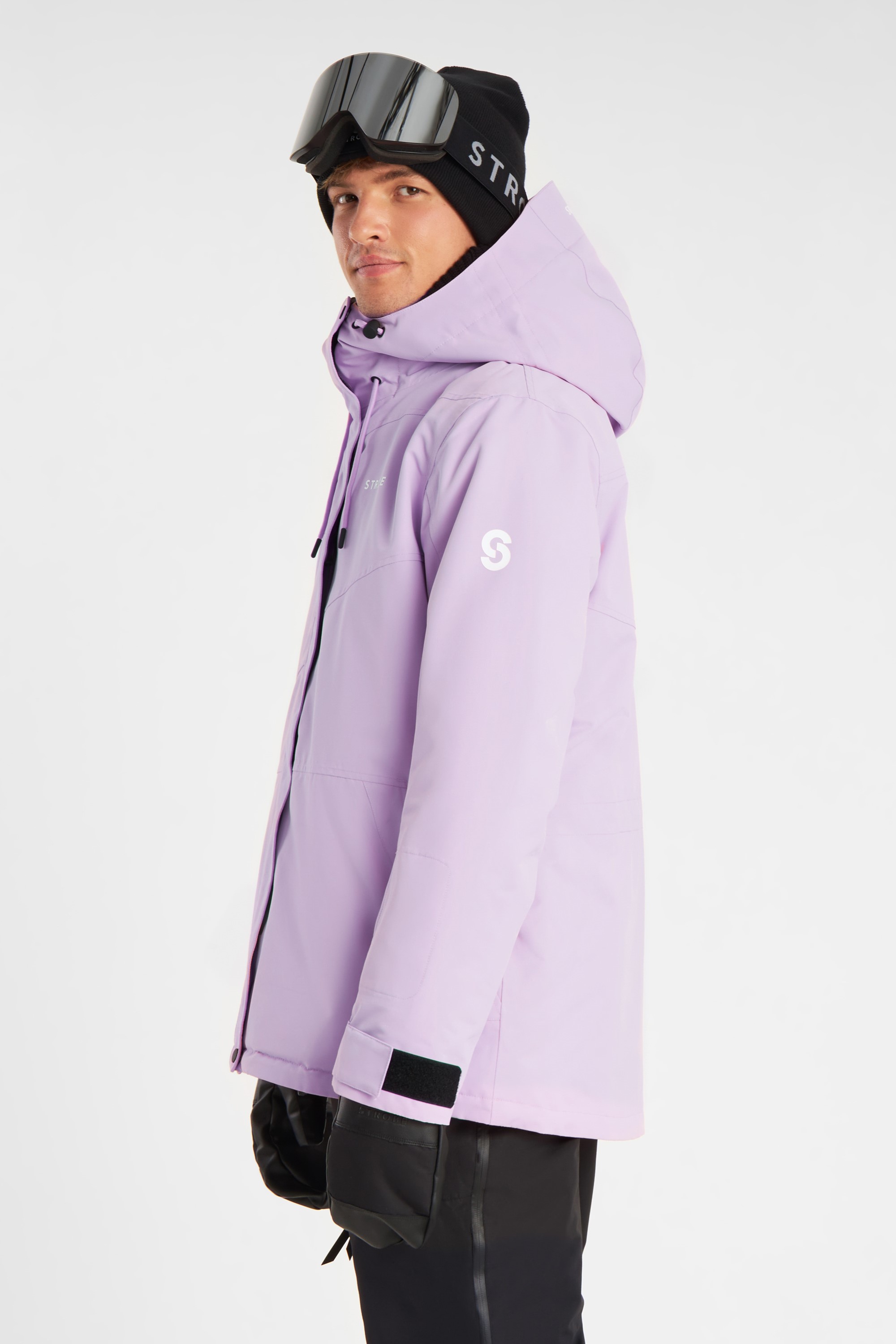 Aura Ski Jas Pale Violet - Heren