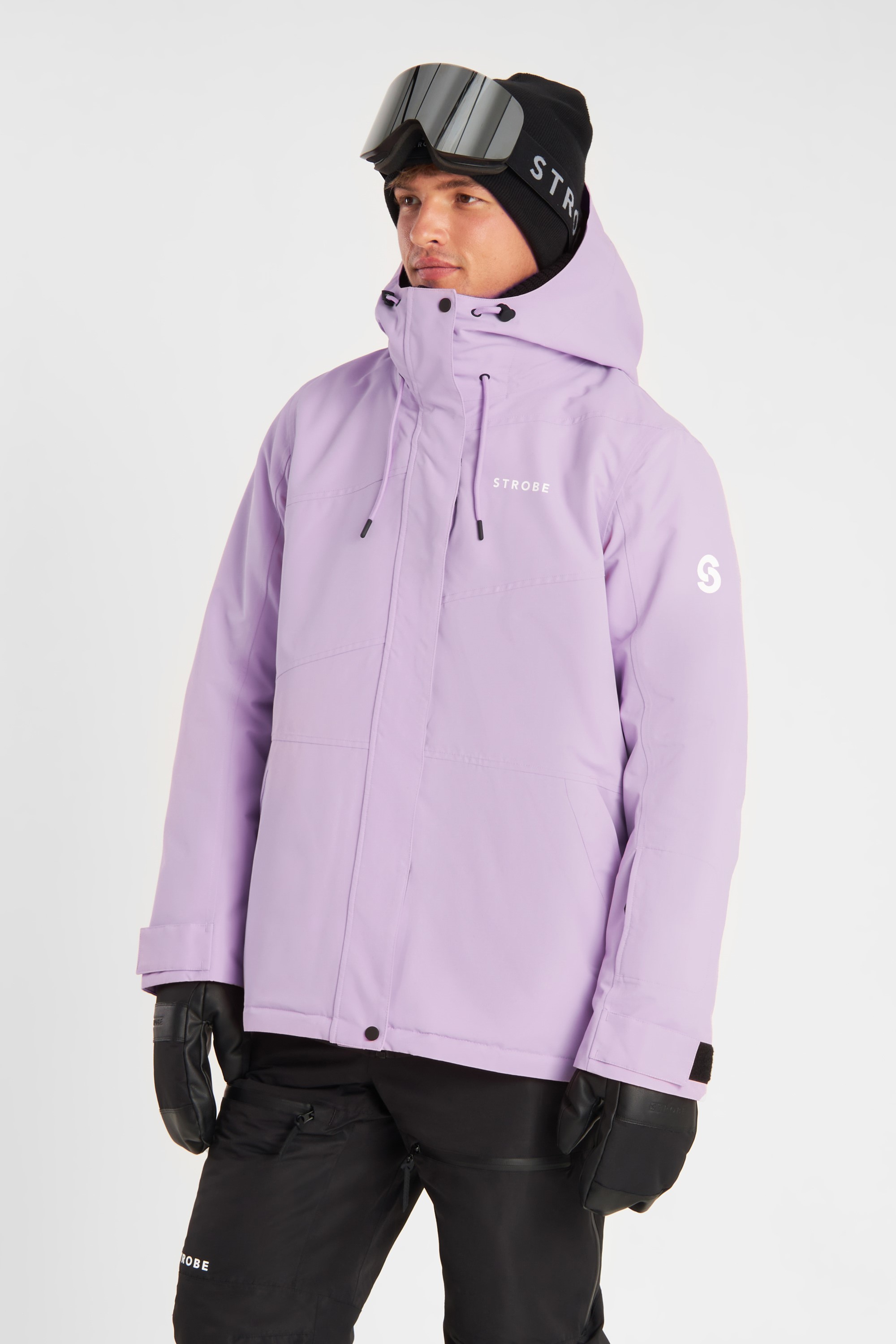 Aura Ski Jas Pale Violet - Heren