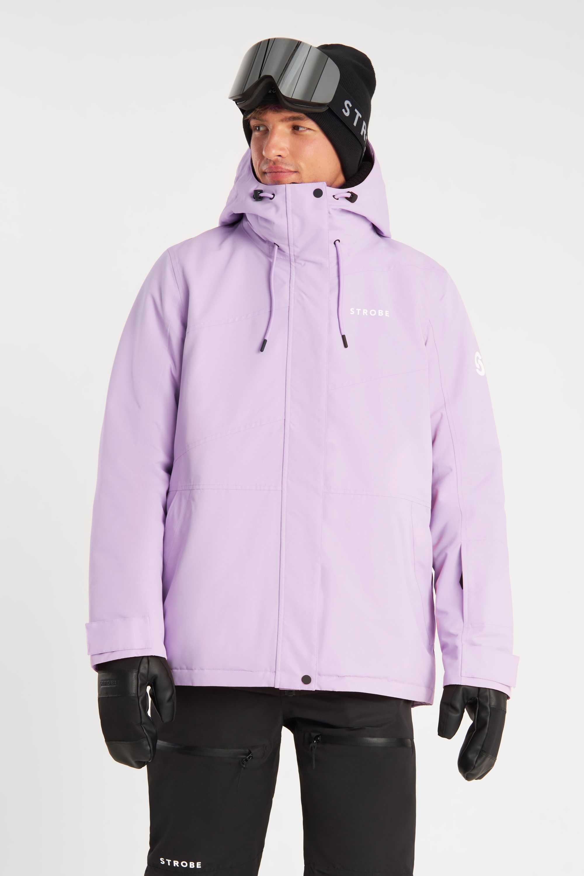 Aura Ski Jas Pale Violet - Heren