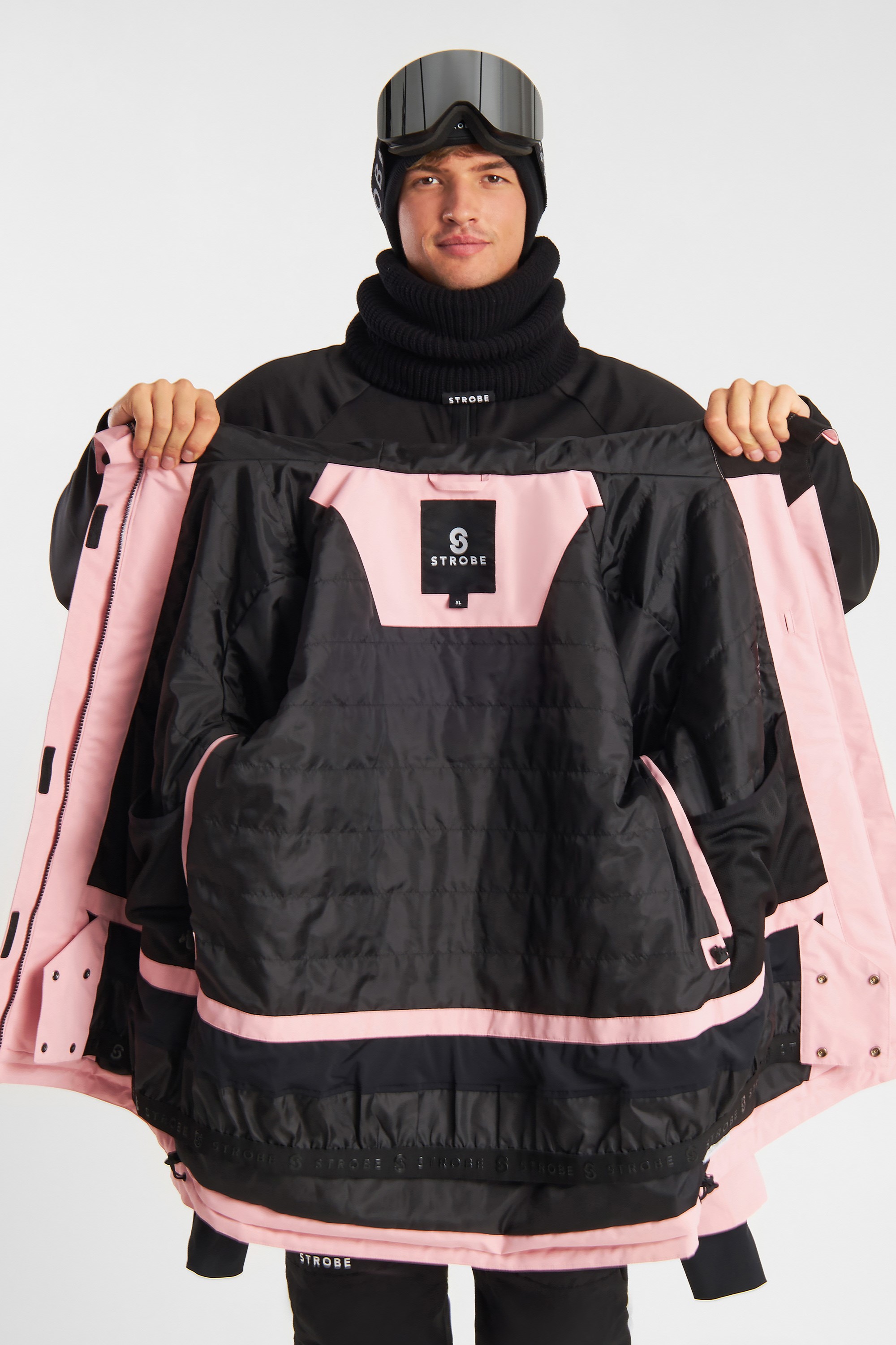 Aura Ski Jas Sakura Pink - Heren