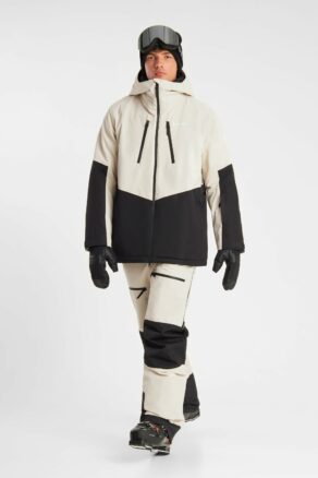 Lynx Skijakke Lt Beige - Mænd