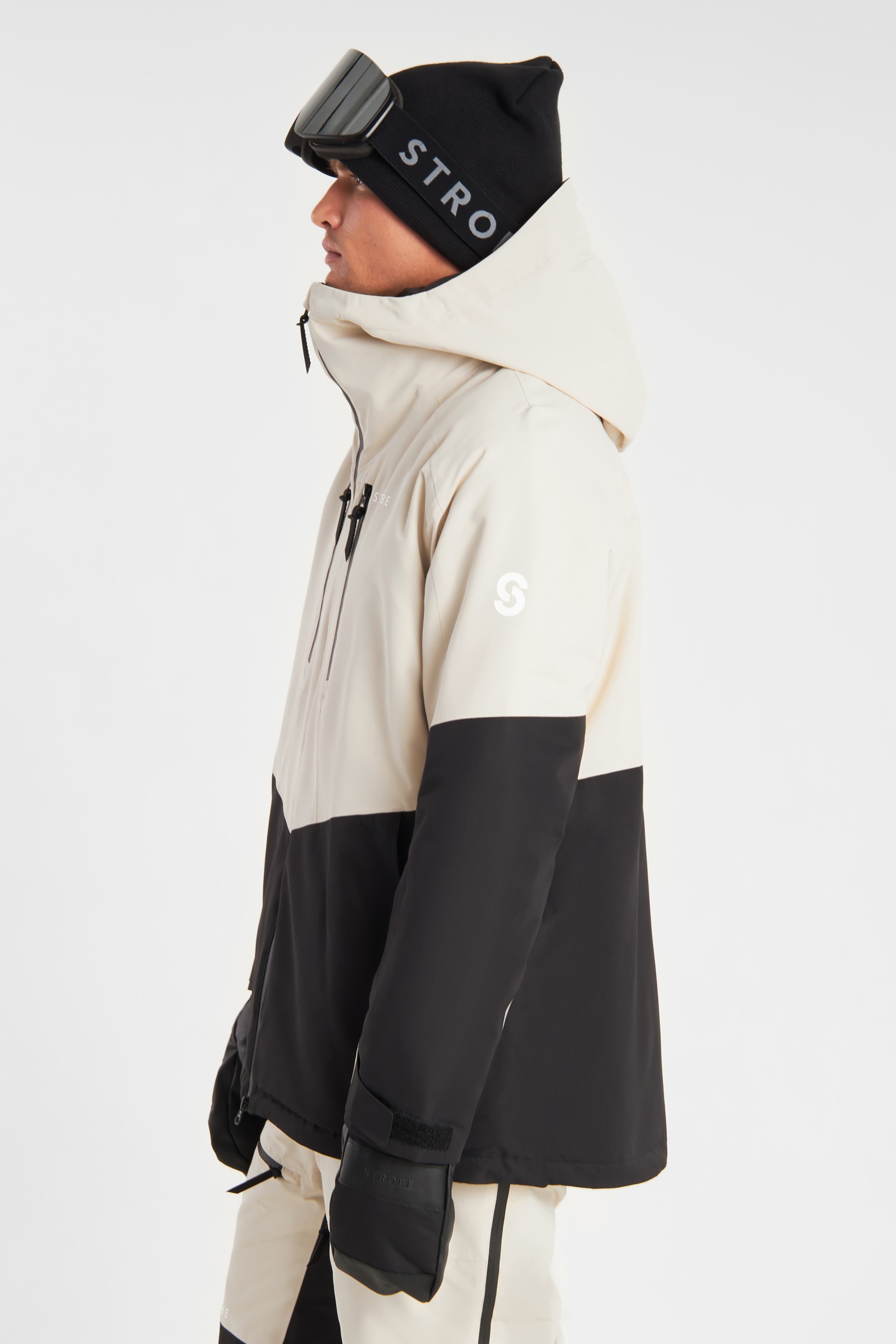 Lynx Ski Jas Lt Beige - Heren