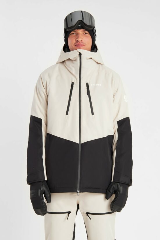 Lynx Skijakke Lt Beige - Mænd