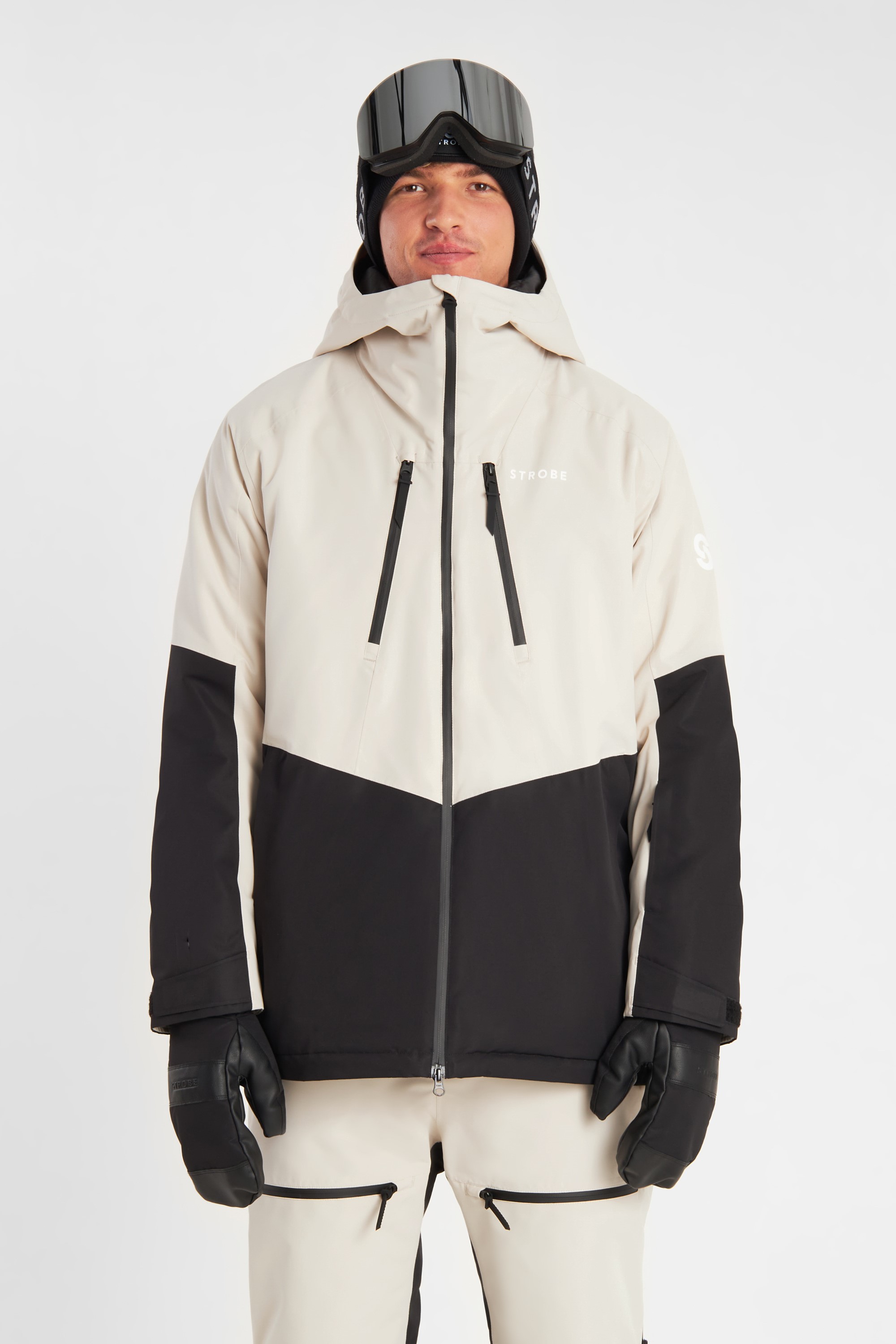 Lynx Ski Jas Lt Beige - Heren